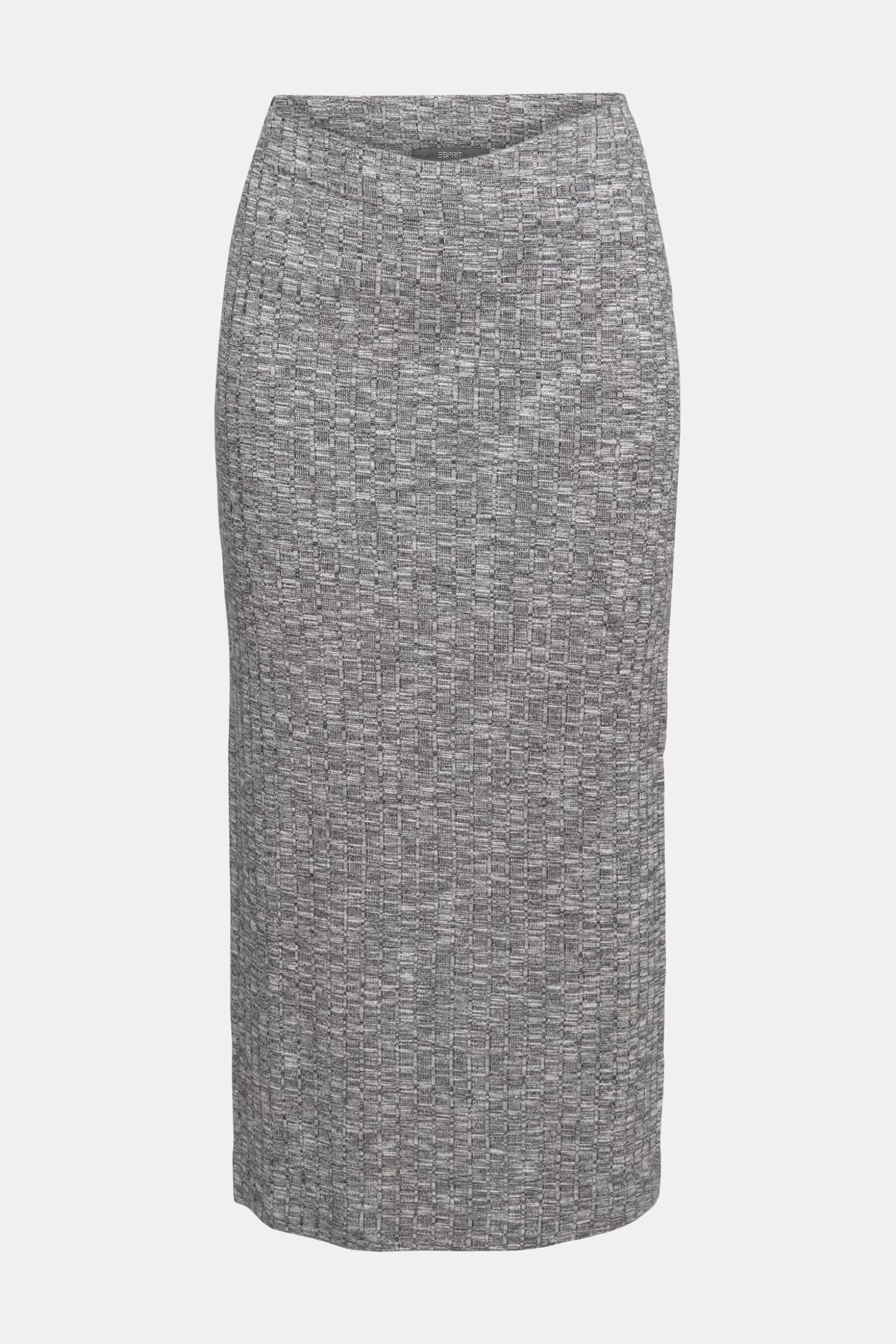 ESPRIT Space dye rib-knit midi skirt at our Online Shop *Women Skirts + Shorts