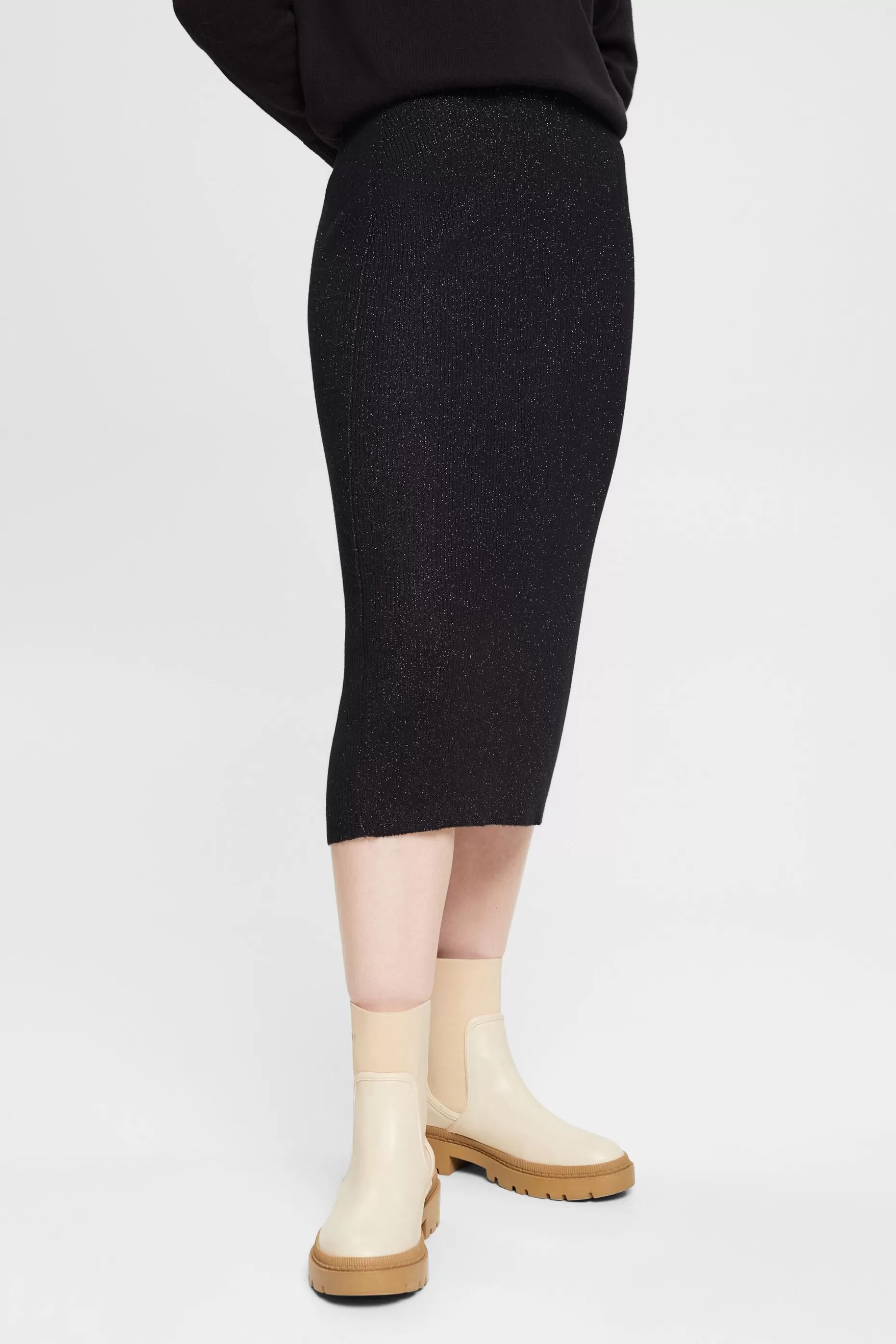 ESPRIT Sparkly midi skirt at our Online Shop *Women Skirts + Shorts