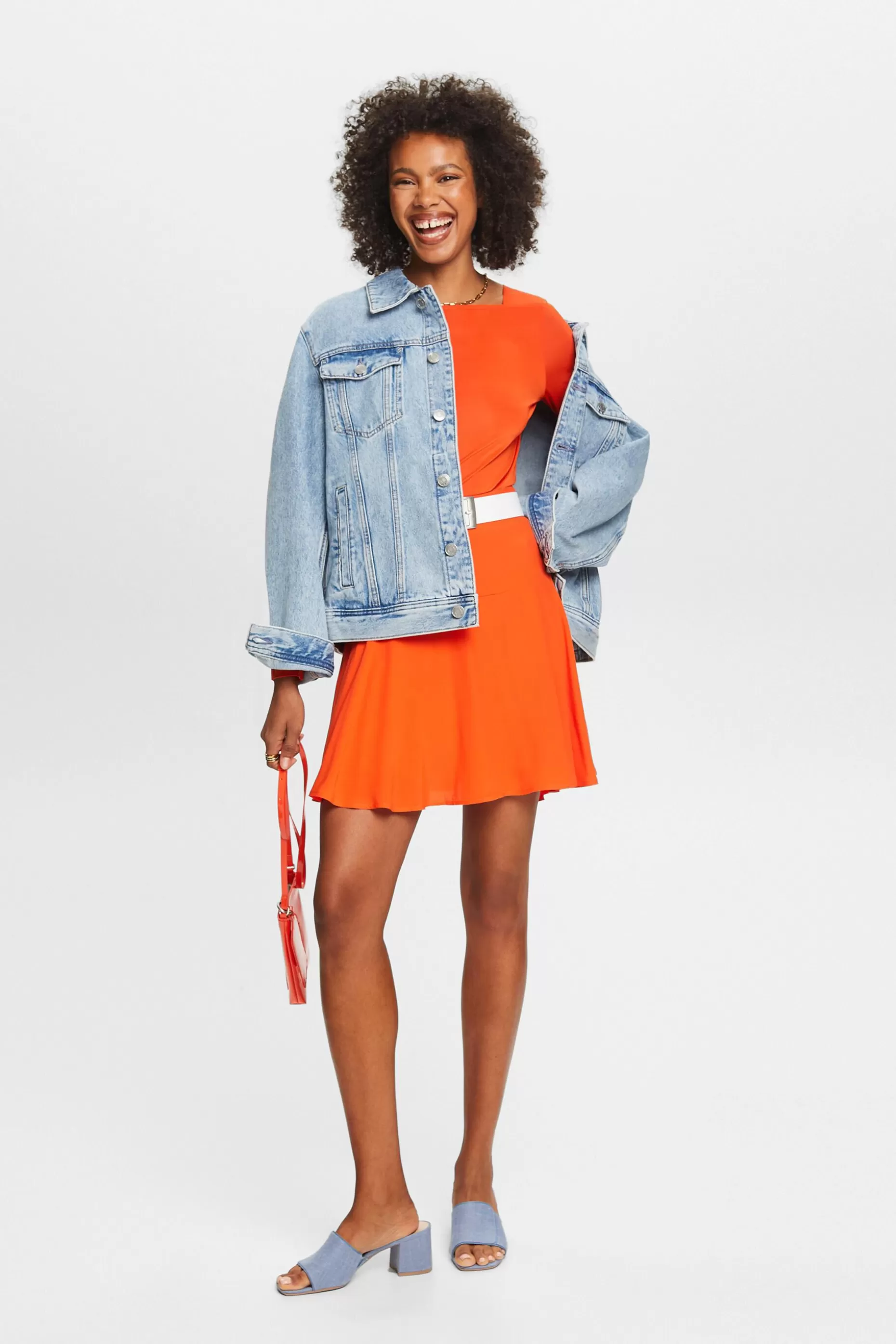 ESPRIT Square-Neck Long-Sleeve Top at our Online Shop *Women T-Shirts + Tops
