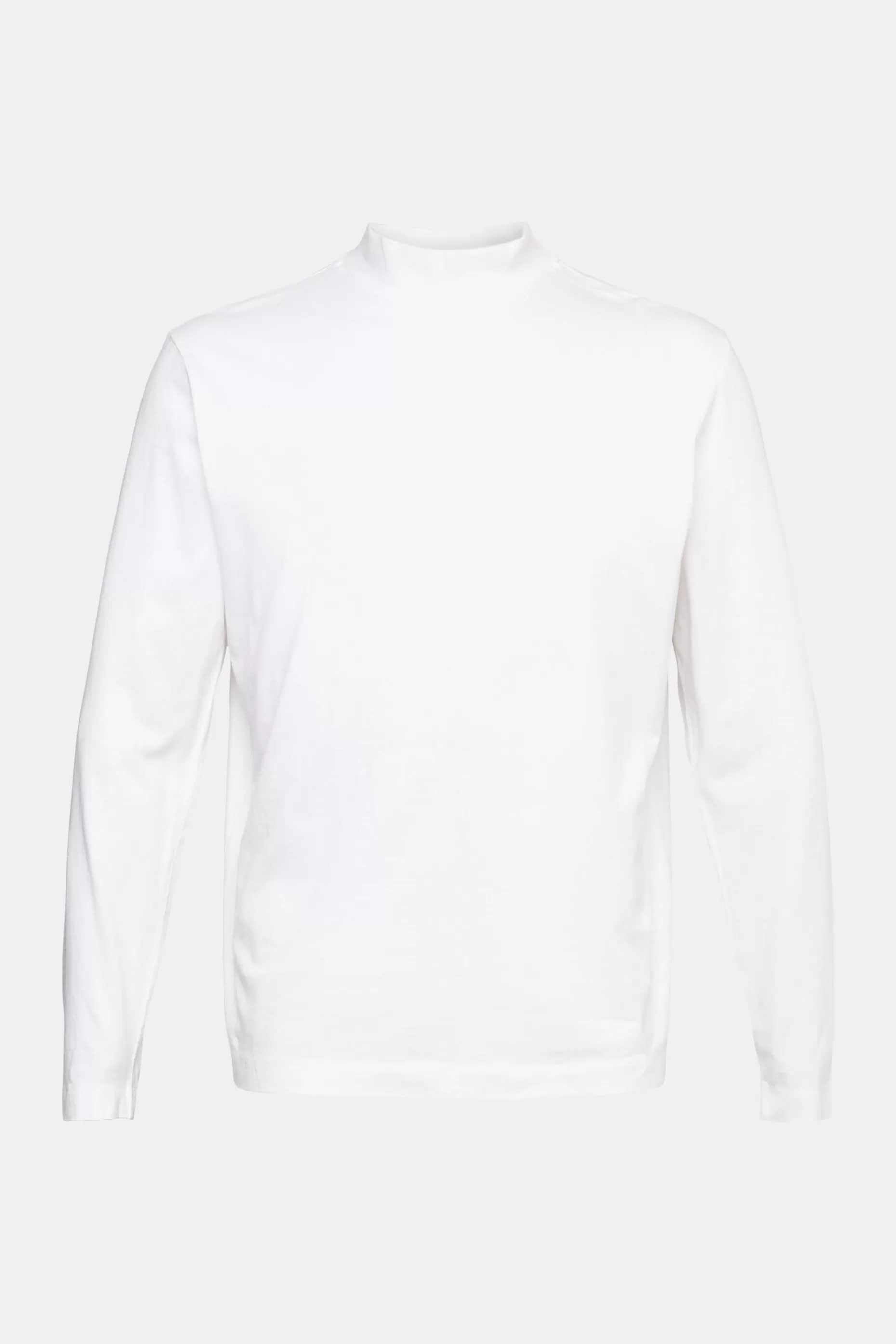 ESPRIT Stand-up collar long sleeve top at our Online Shop * Sale Under $30