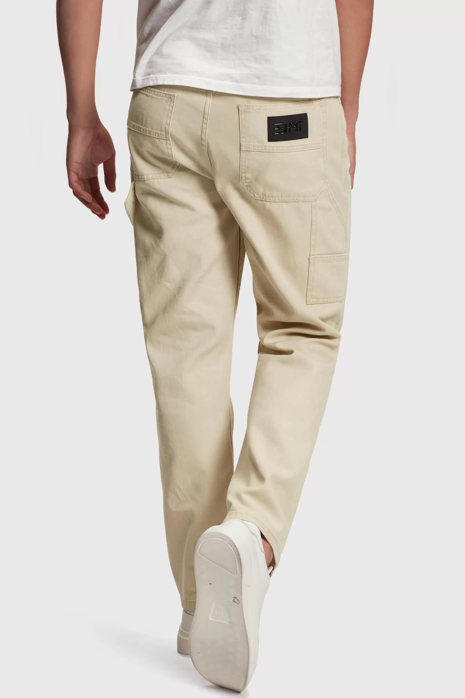 ESPRIT Straight fit carpenter chinos at our Online Shop *Men Pants + Joggers