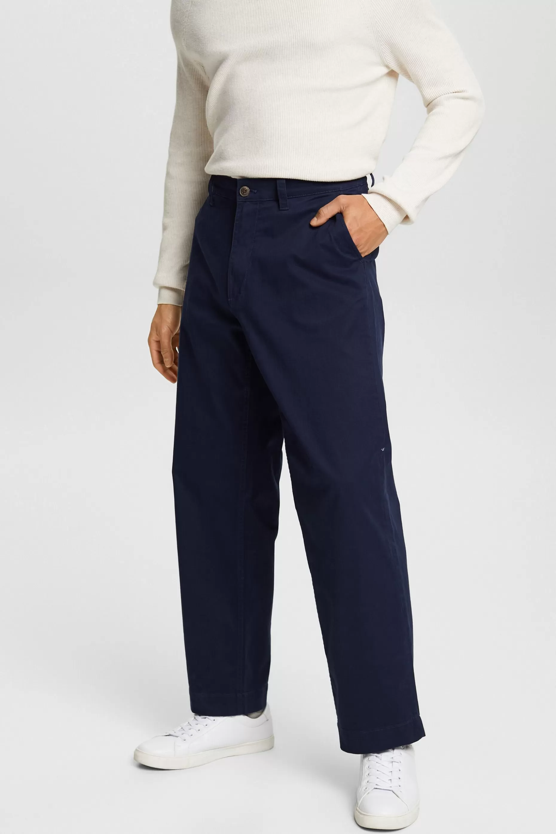ESPRIT Straight Vintage Chinos at our Online Shop *Men Pants + Joggers