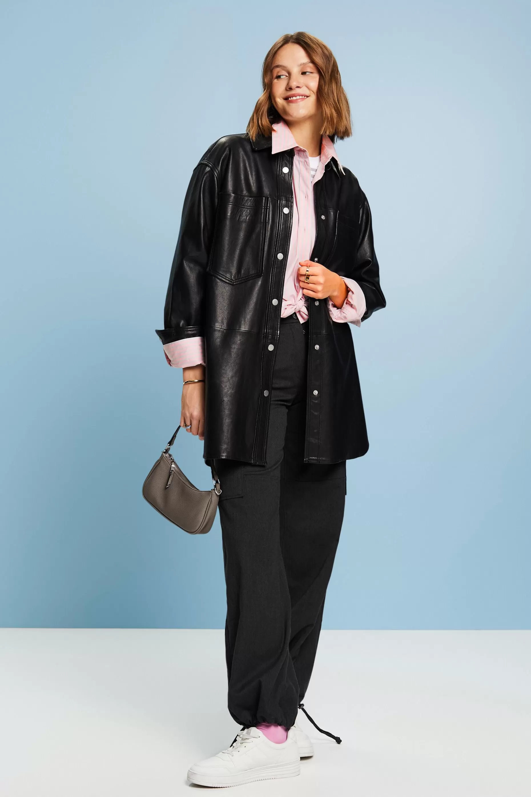 ESPRIT Striped Button-Down Shirt at our Online Shop *Women Shirts + Blouses