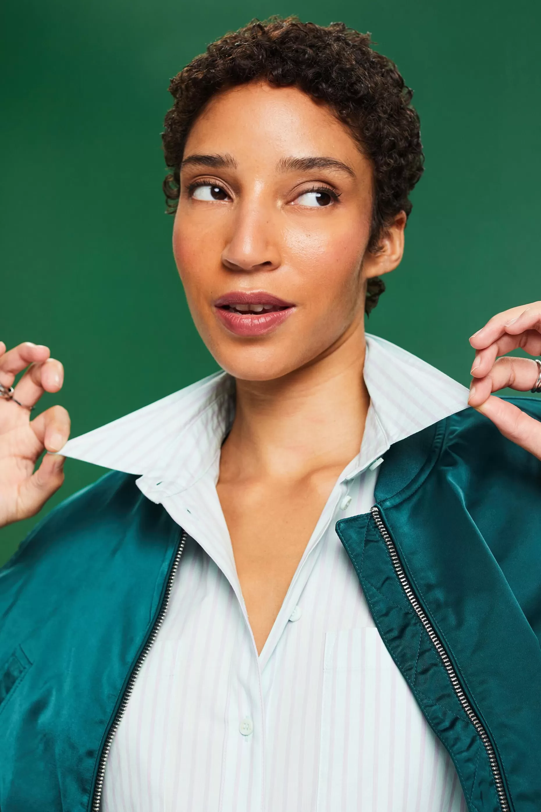 ESPRIT Striped Button-Down Shirt at our Online Shop *Women Shirts + Blouses
