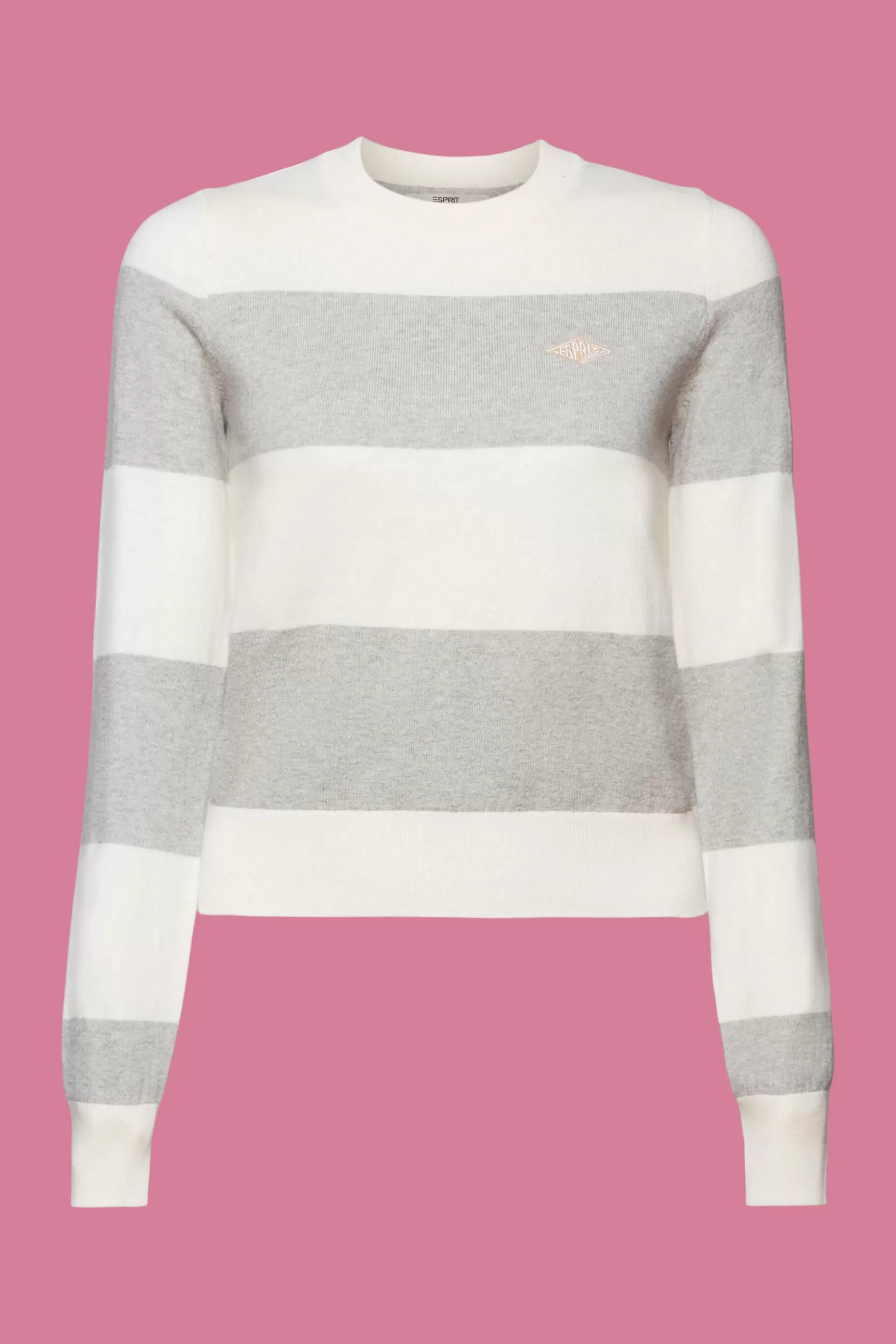 ESPRIT Striped cotton jumper with cashmere at our Online Shop * Sale Under $75