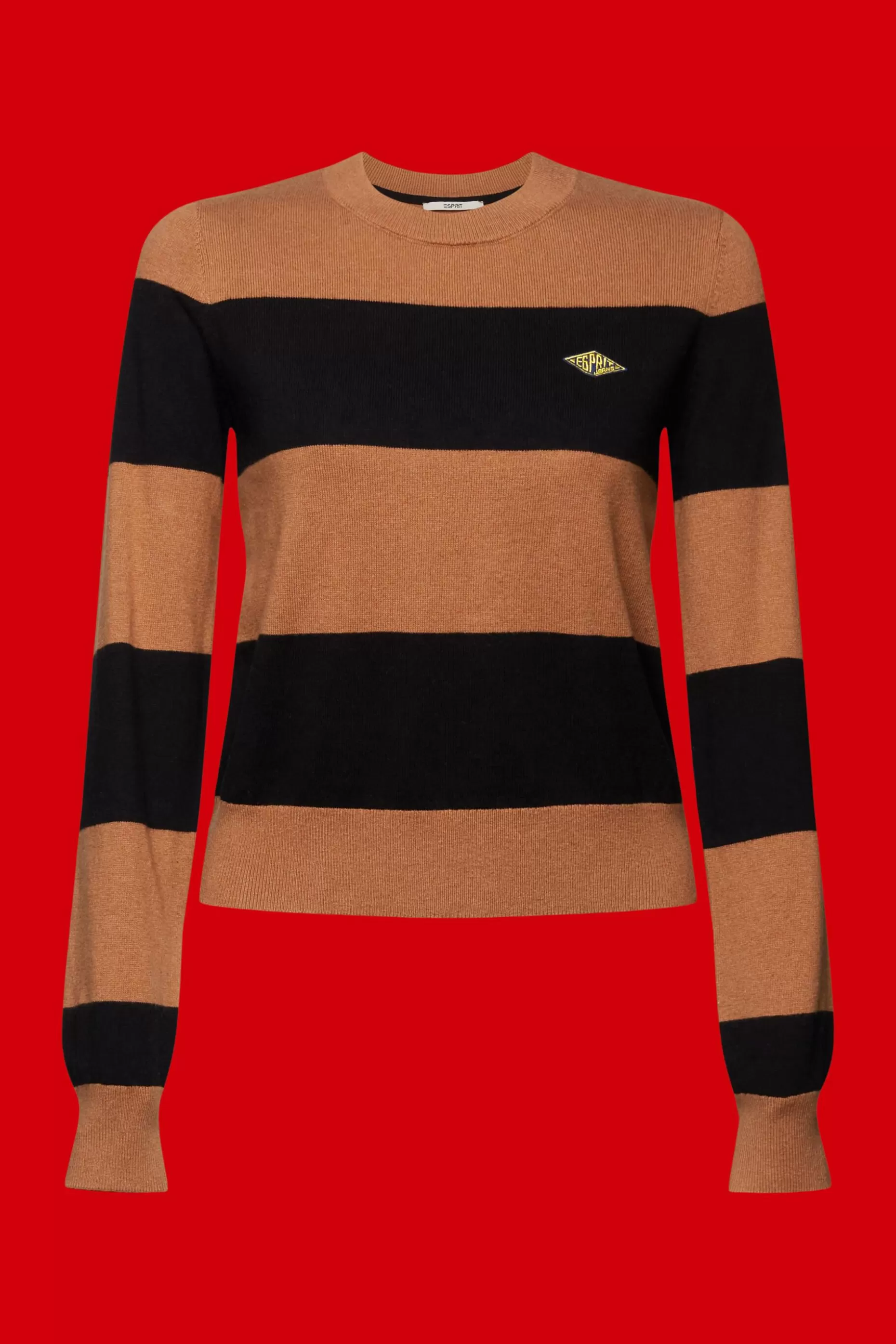 ESPRIT Striped cotton jumper with cashmere at our Online Shop *Women Sweaters