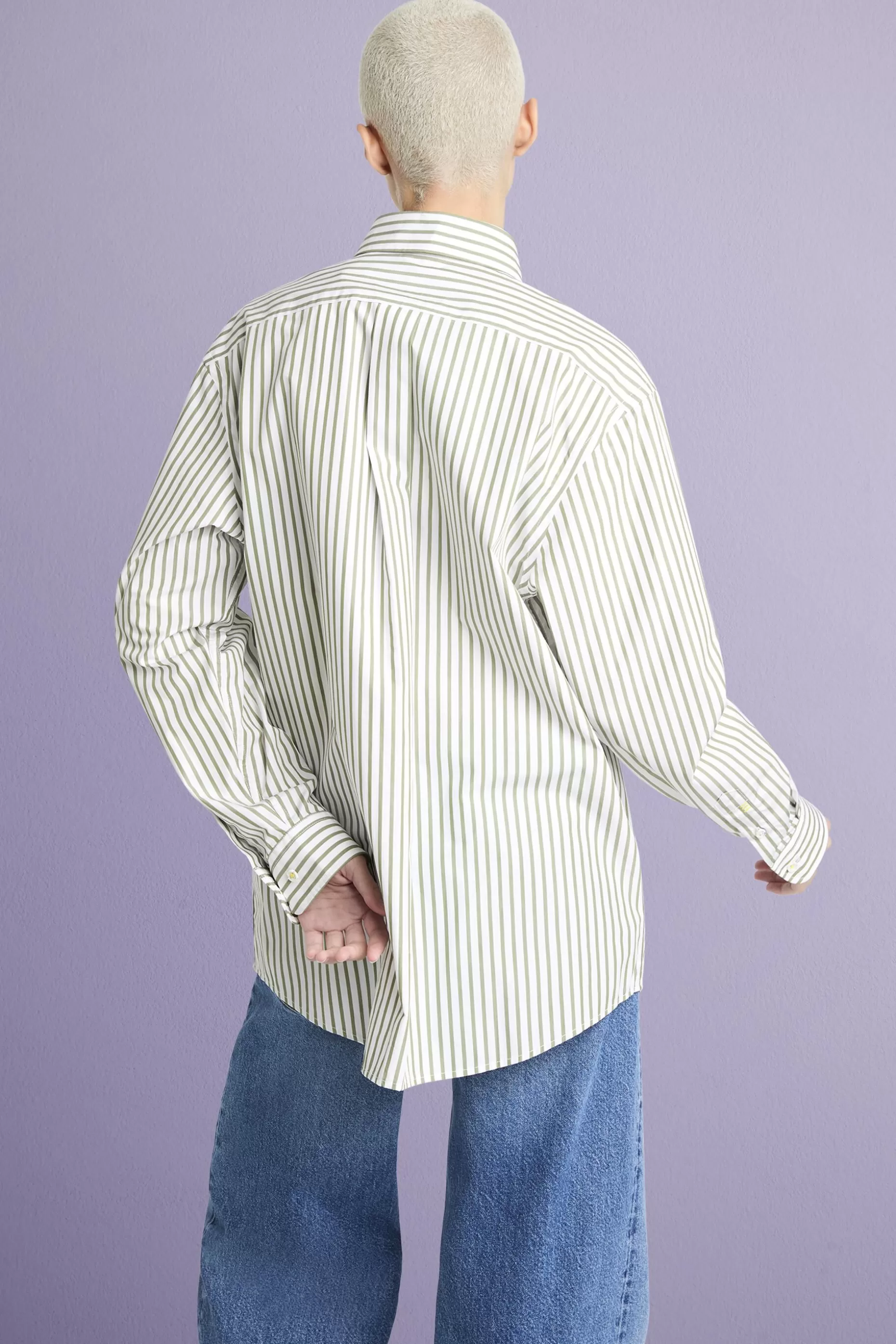ESPRIT Striped Cotton-Poplin Shirt at our Online Shop *Women Shirts + Blouses