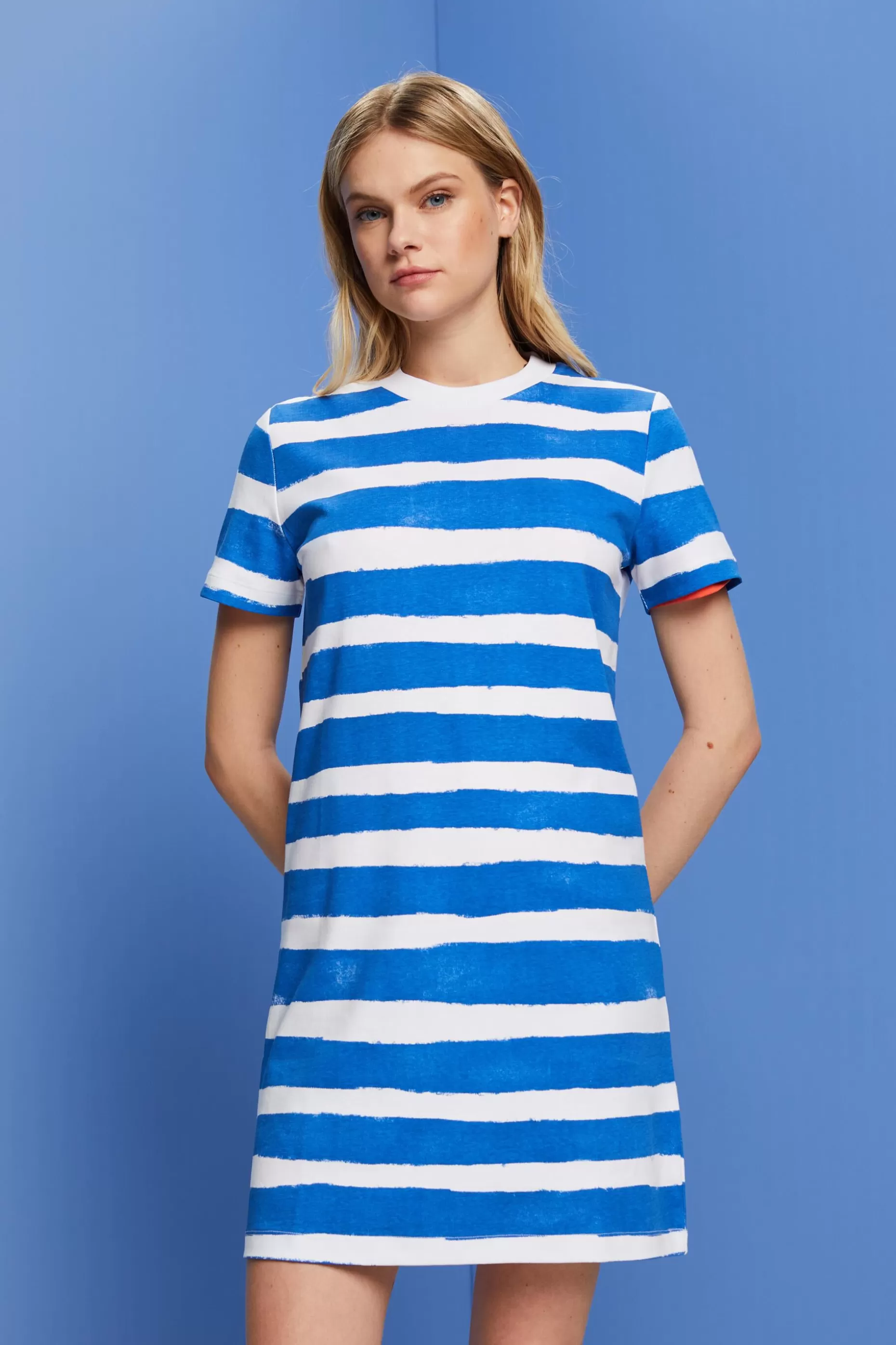 ESPRIT Striped jersey dress, 100% cotton at our Online Shop *Women Dresses + Jumpsuits