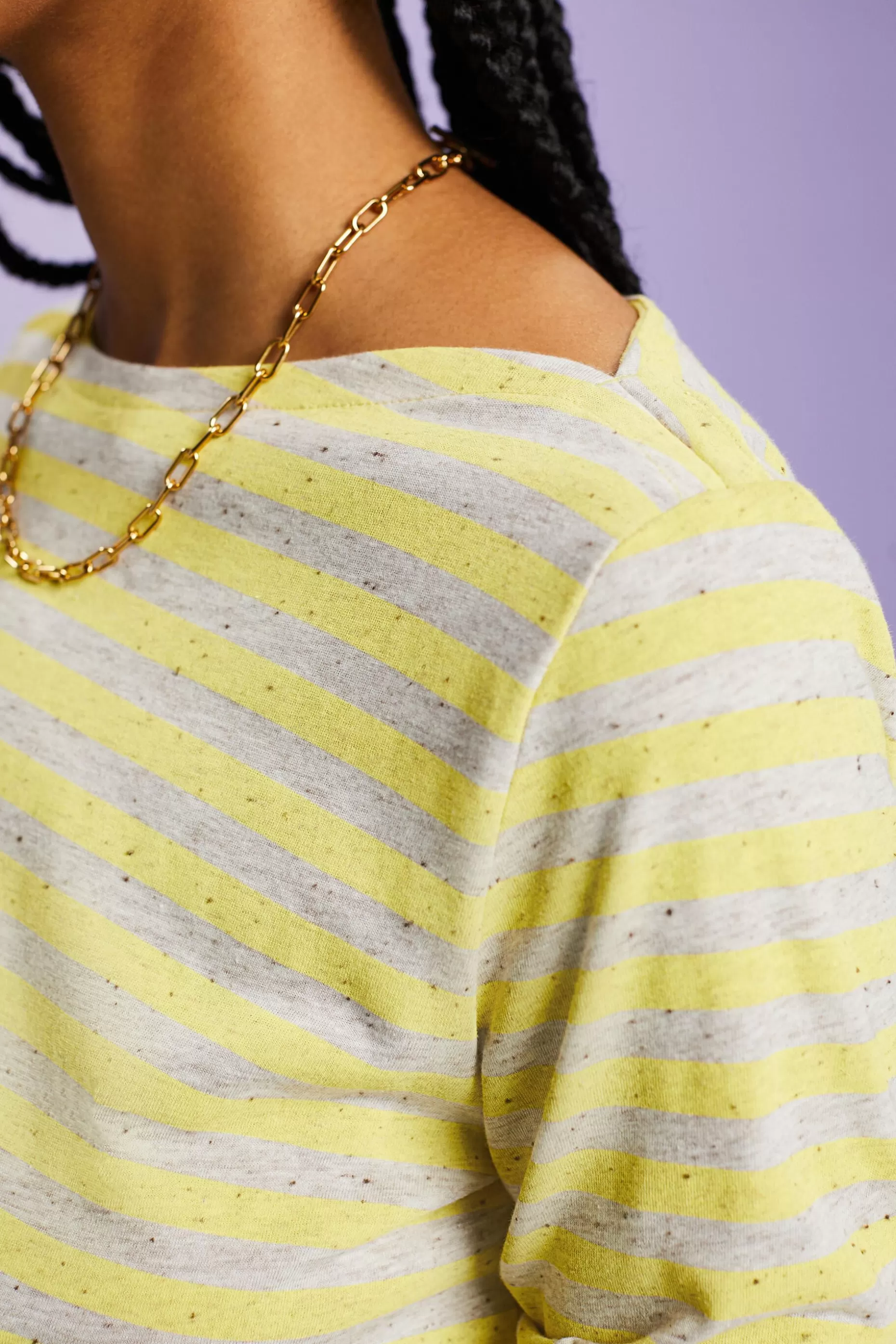 ESPRIT Striped Jersey Long Sleeve Top at our Online Shop *Women T-Shirts + Tops