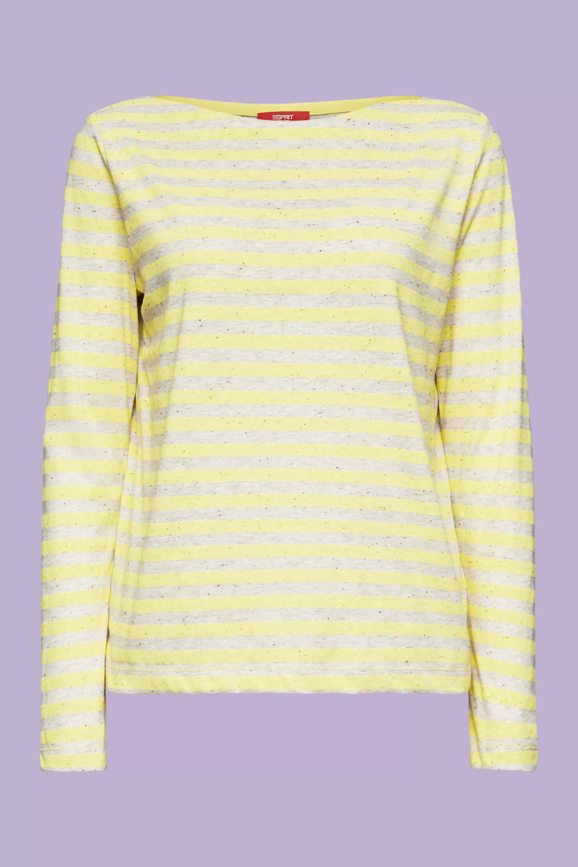 ESPRIT Striped Jersey Long Sleeve Top at our Online Shop *Women T-Shirts + Tops