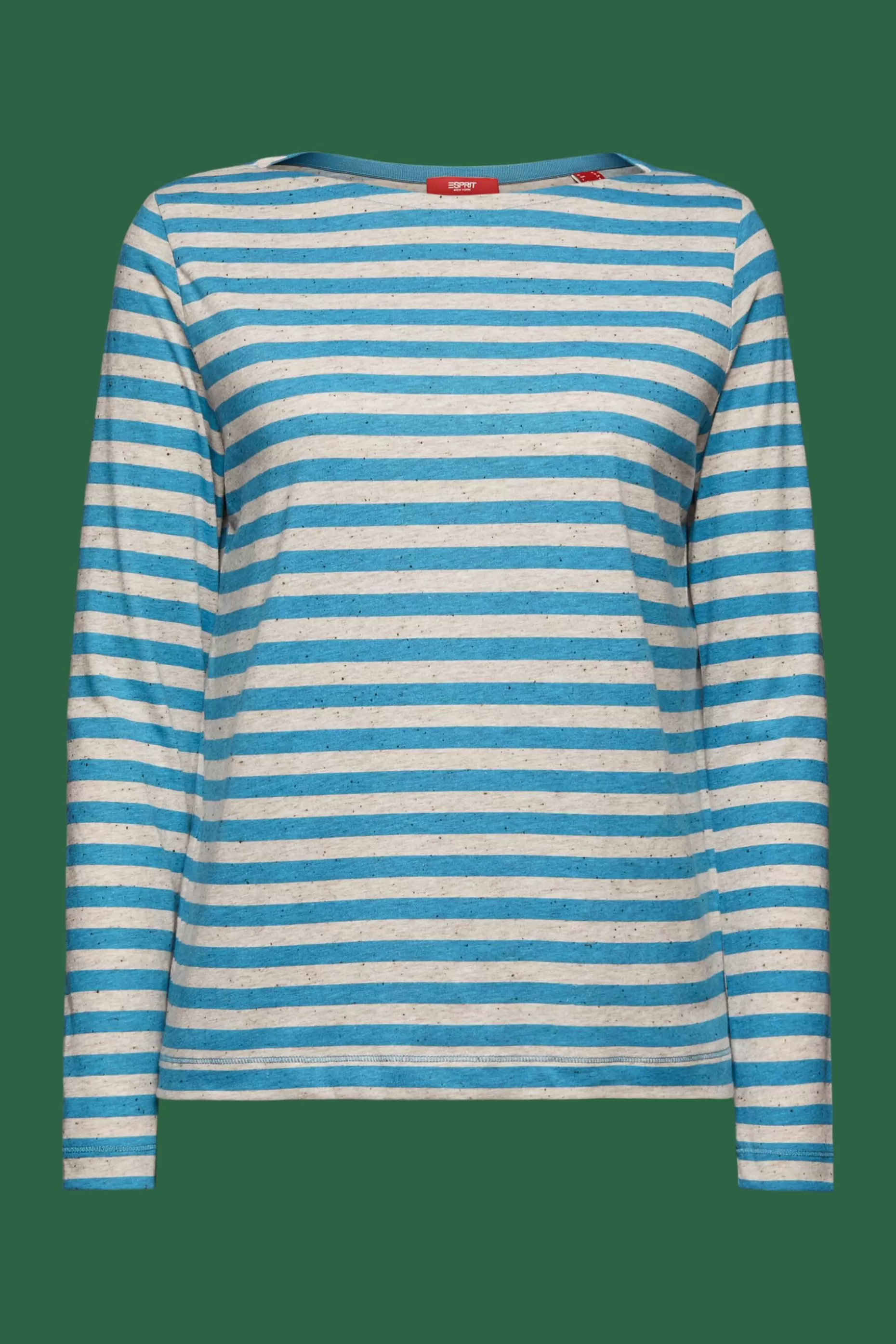 ESPRIT Striped Jersey Long Sleeve Top at our Online Shop *Women T-Shirts + Tops