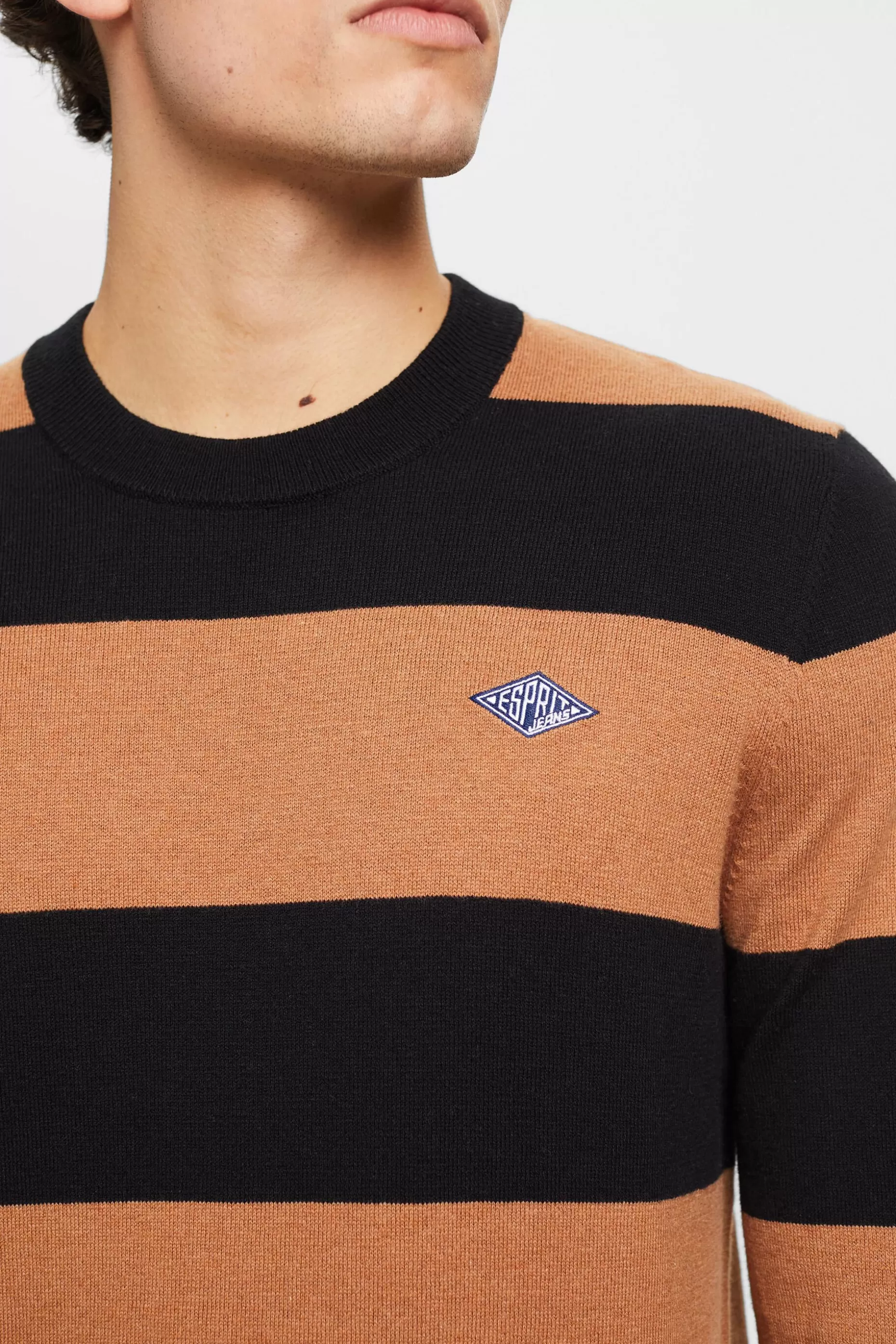ESPRIT Striped knit jumper with cashmere at our Online Shop *Men Sweaters
