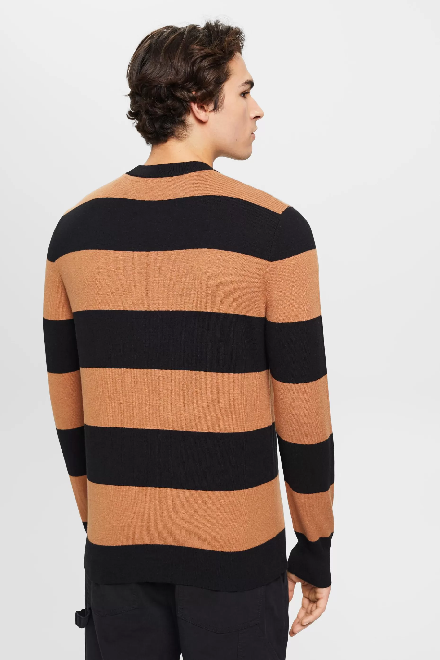 ESPRIT Striped knit jumper with cashmere at our Online Shop *Men Sweaters