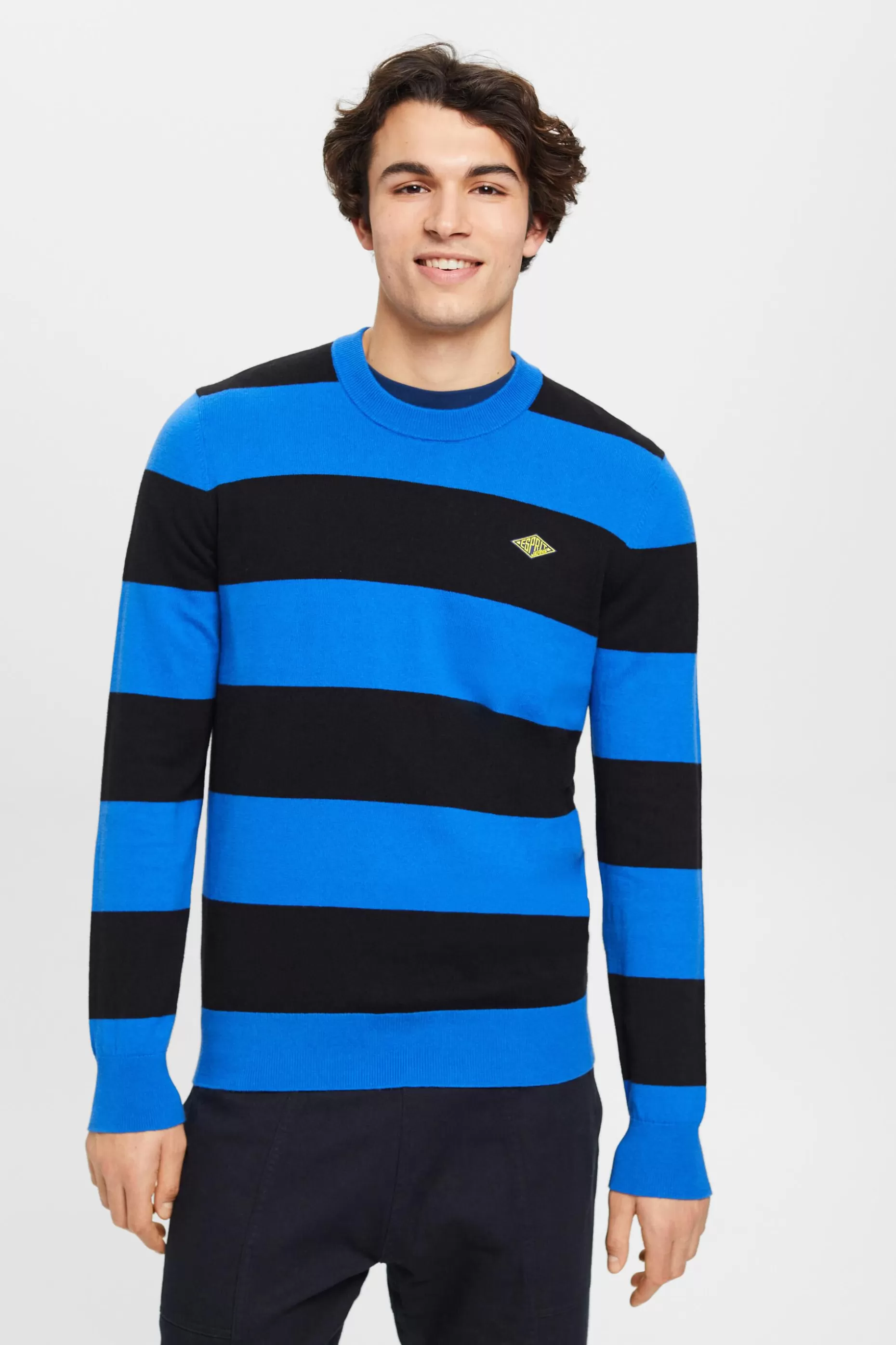 ESPRIT Striped knit jumper with cashmere at our Online Shop *Men Sweaters