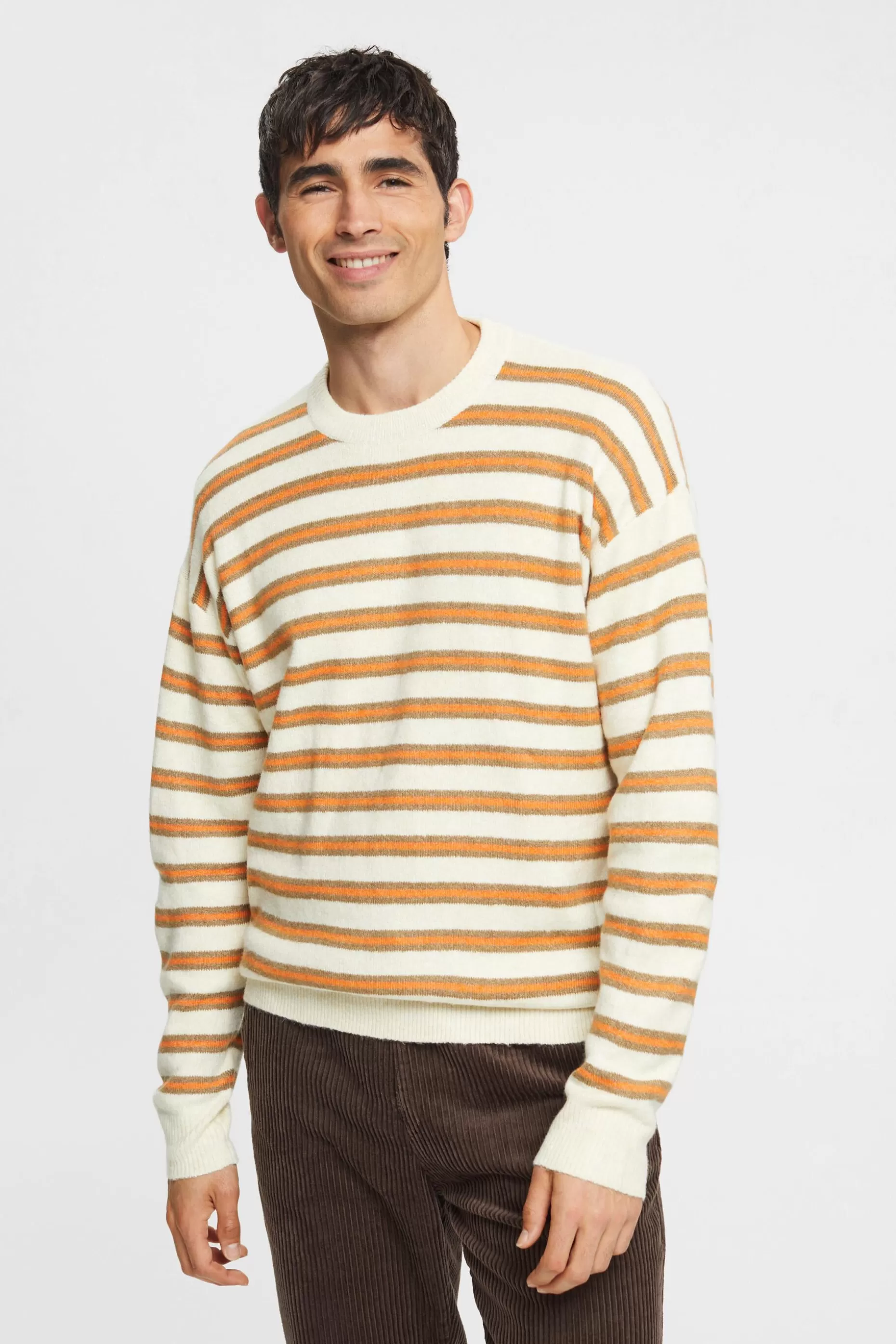 ESPRIT Striped knitted jumper at our Online Shop *Men Sweaters