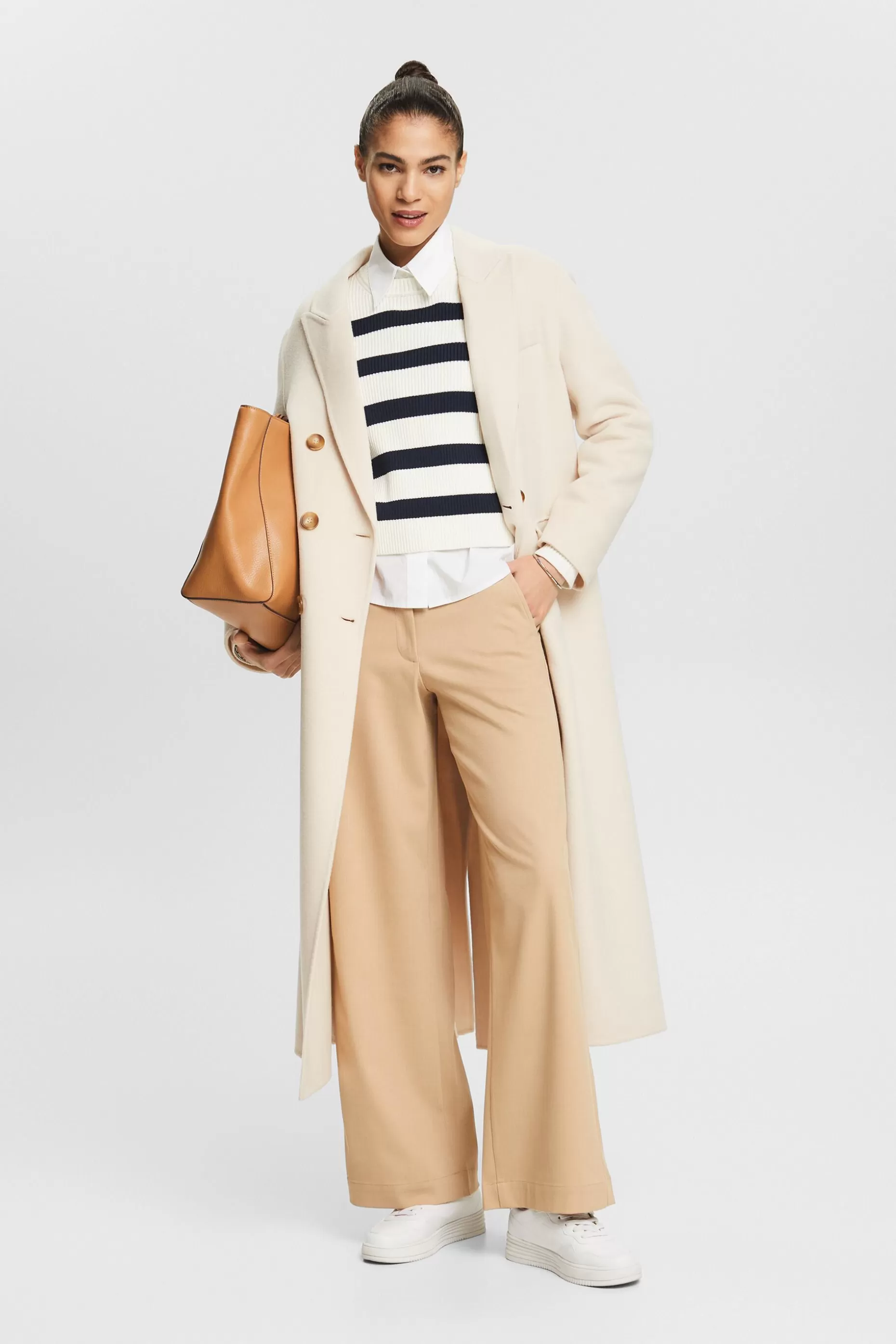 ESPRIT Striped Long-Sleeve Sweater at our Online Shop *Women Sweaters