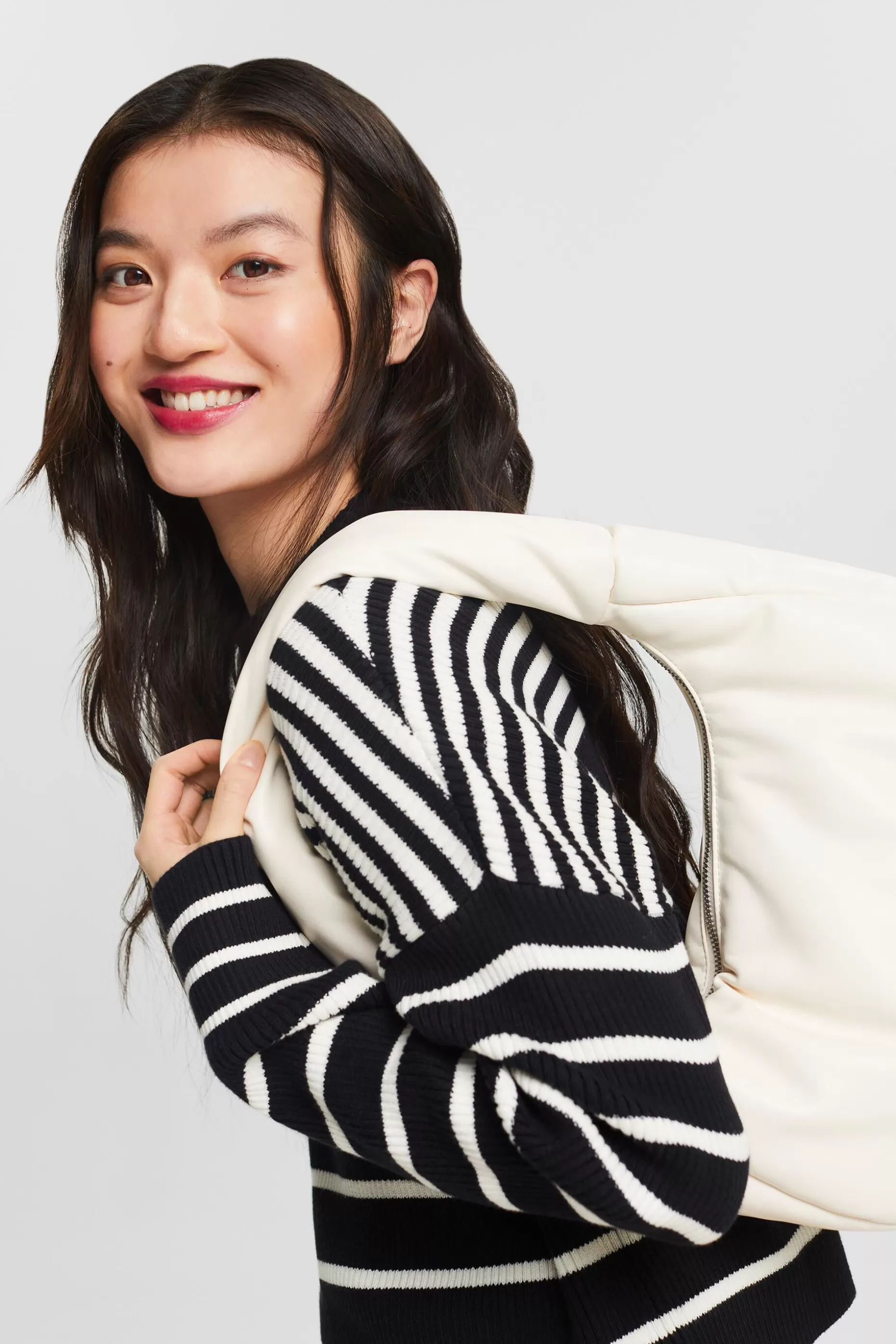 ESPRIT Striped Long-Sleeve Sweater at our Online Shop *Women Sweaters