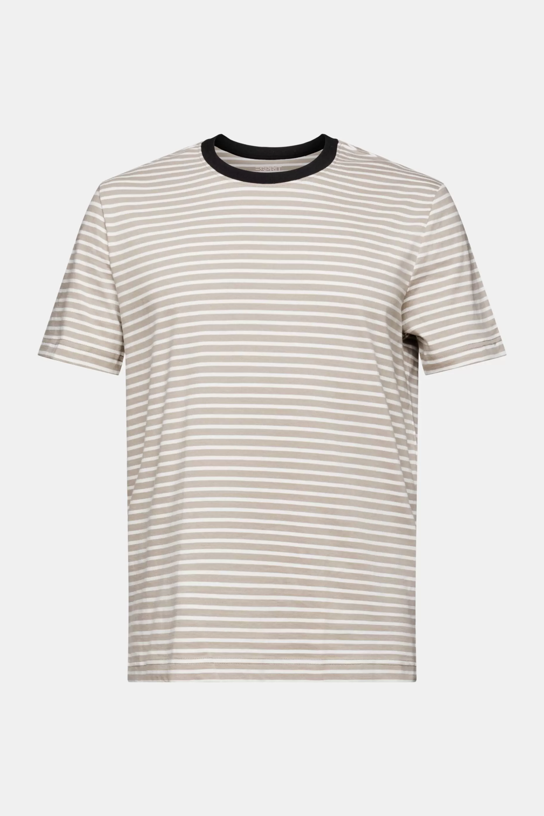 ESPRIT Striped Organic Cotton T-Shirt at our Online Shop *Men T-Shirts + Polos