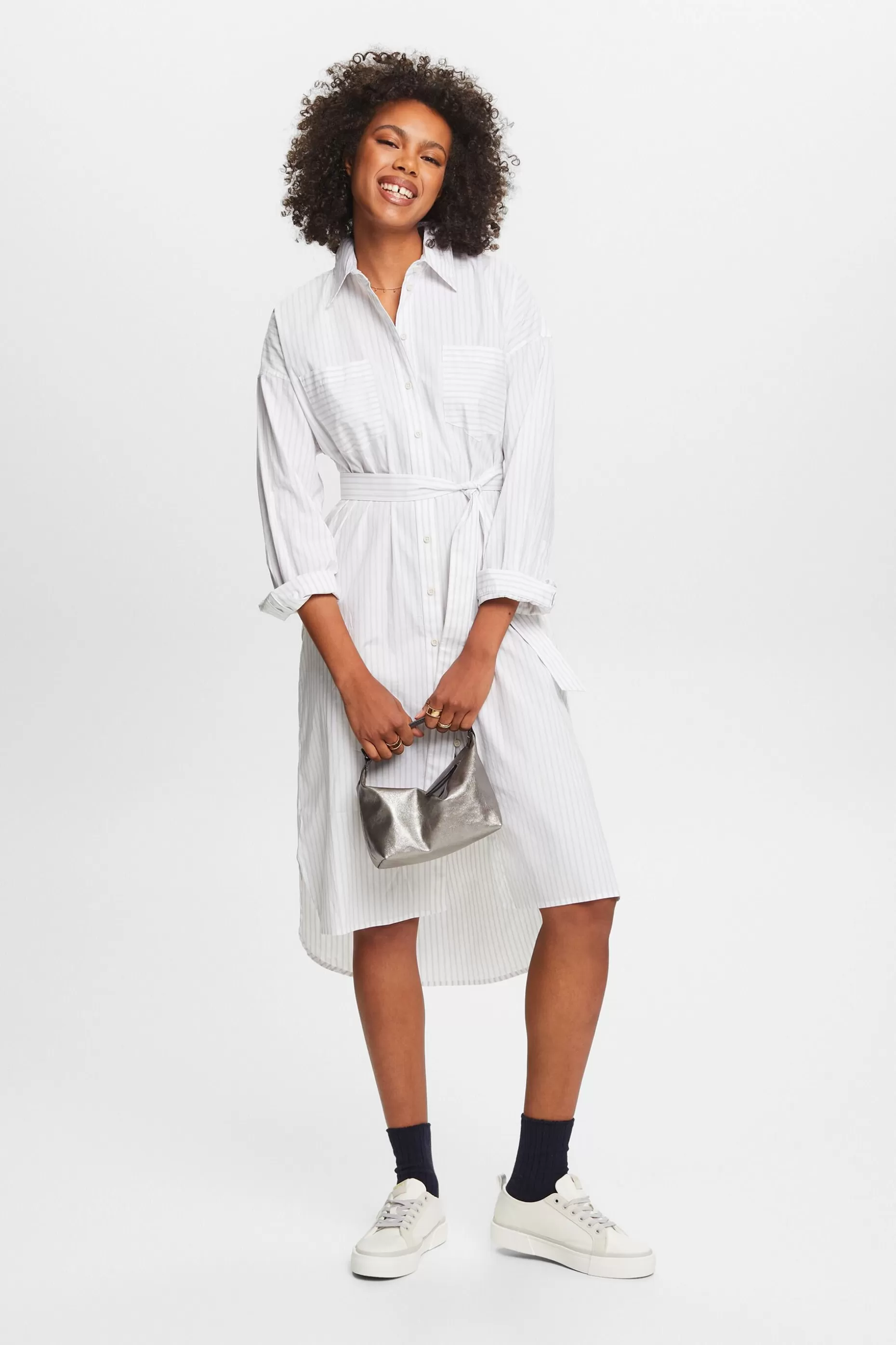 ESPRIT Striped Poplin Shirt Dress at our Online Shop *Women Dresses + Jumpsuits