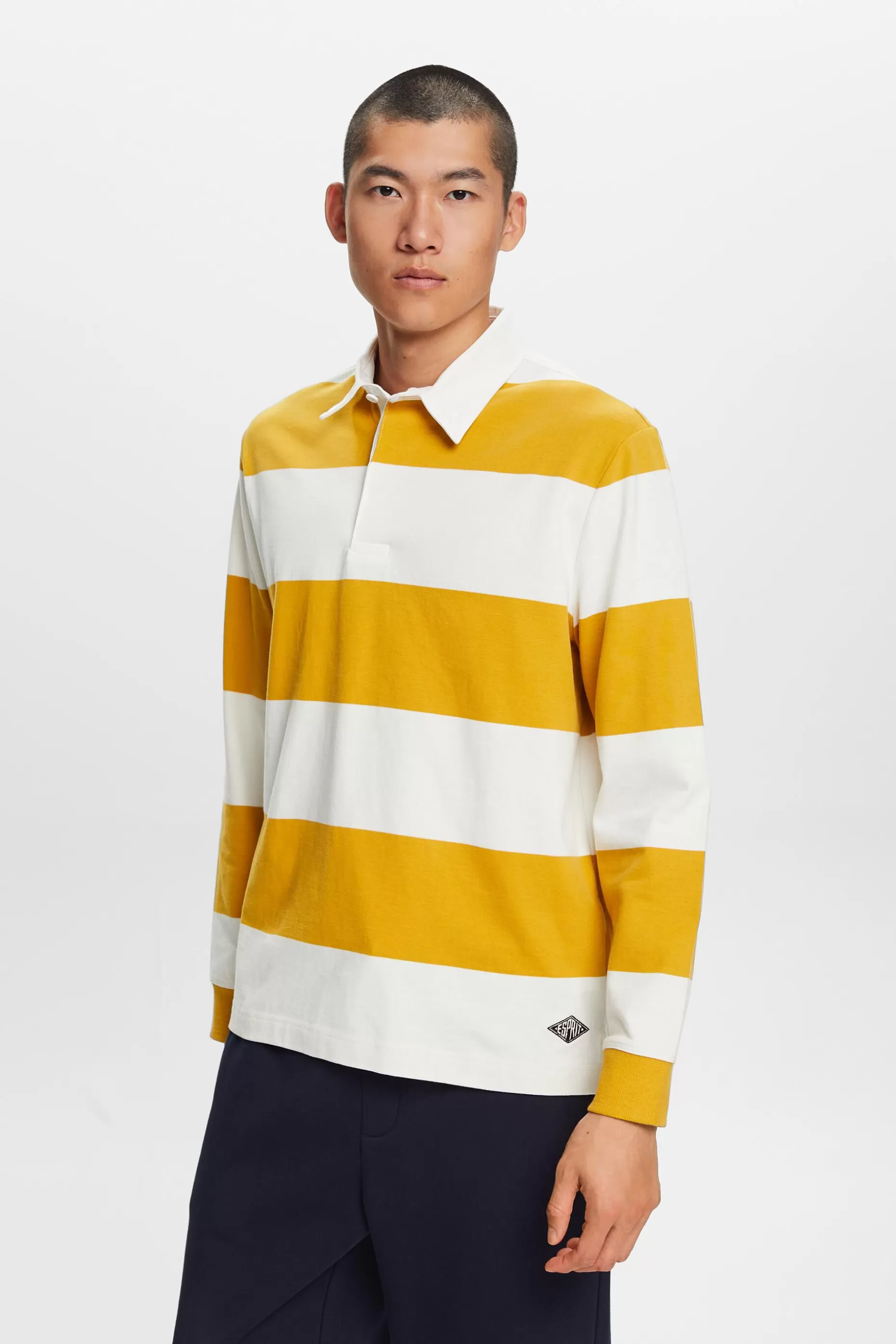 ESPRIT Striped Rugby Shirt at our Online Shop *Men T-Shirts + Polos