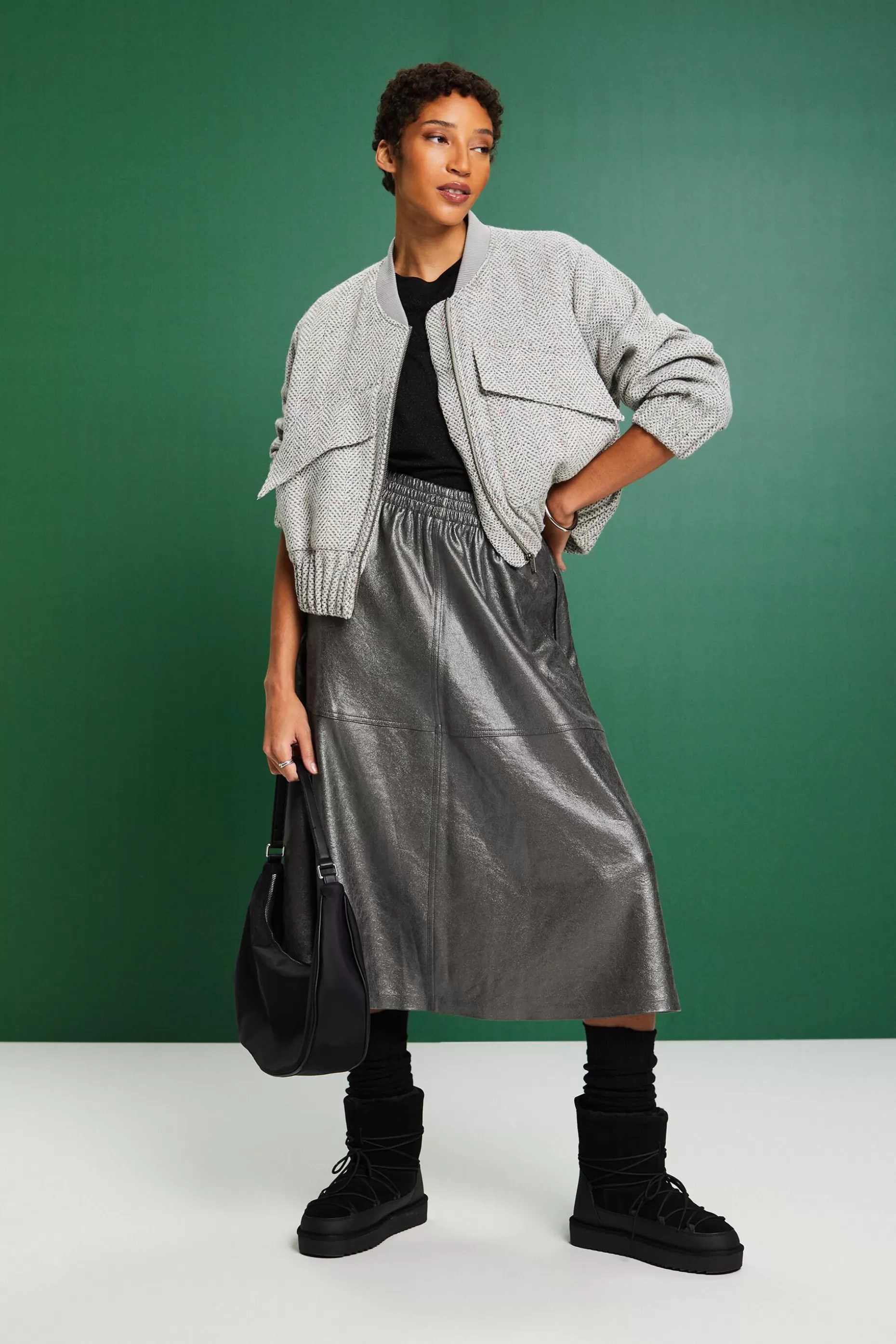 ESPRIT Structured Bomber Jacket at our Online Shop *Women Jackets + Coats
