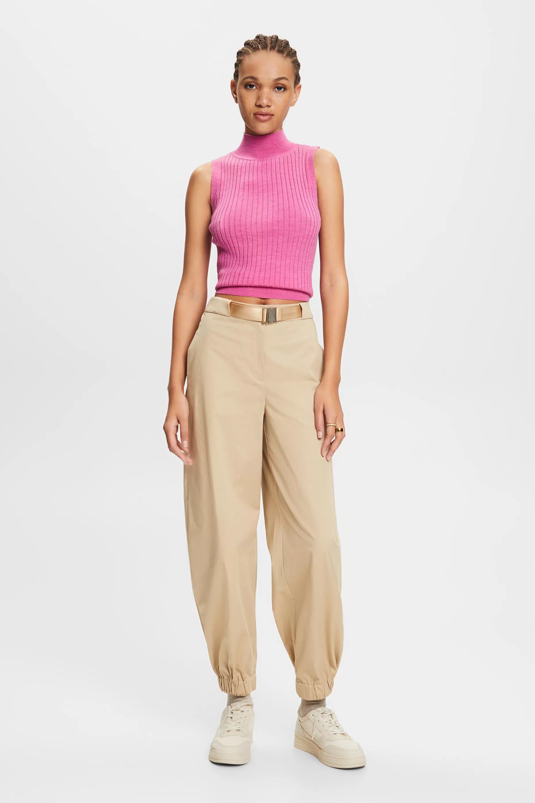 ESPRIT Super Fine Merino Wool Sleeveless Sweater at our Online Shop *Women Sweaters