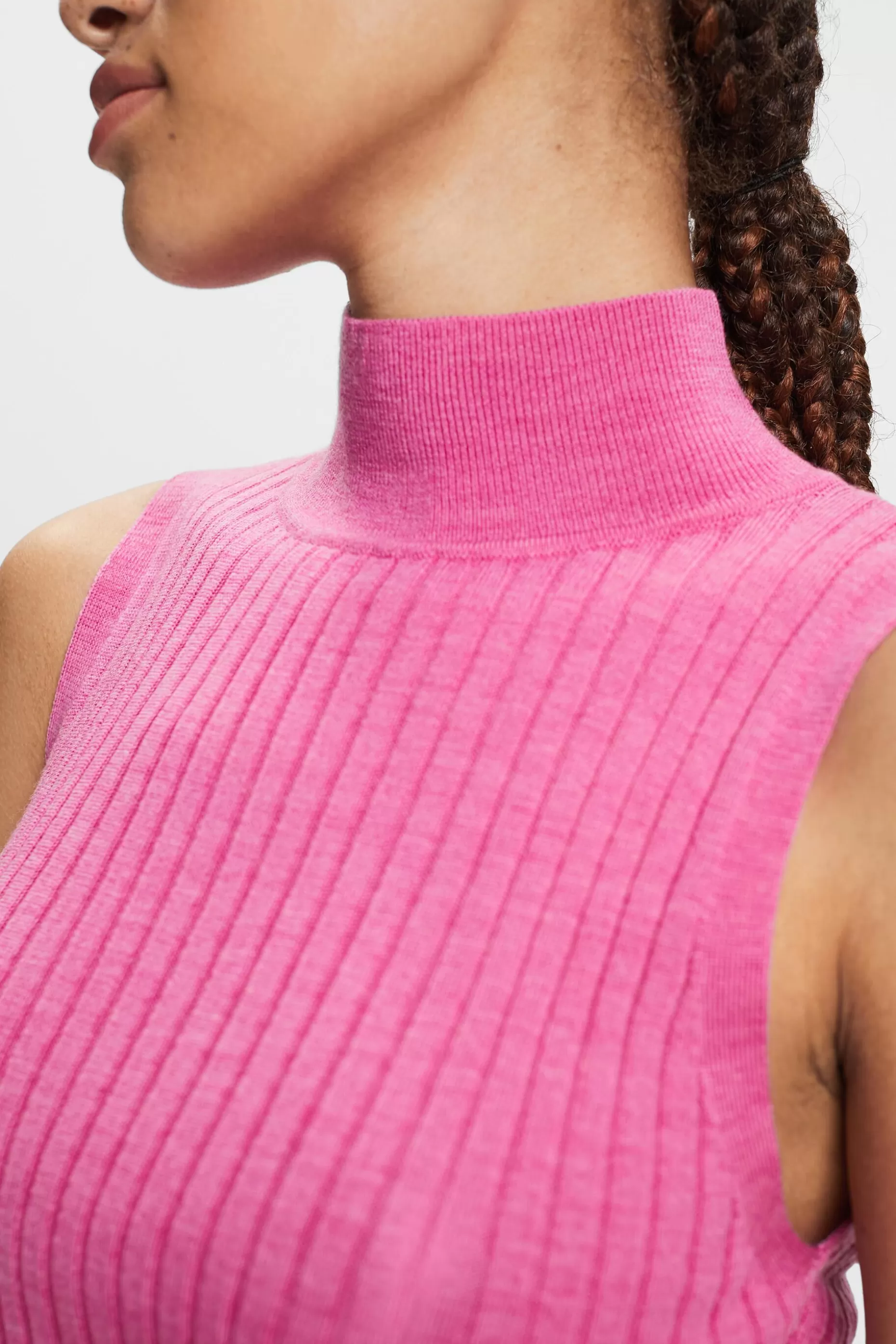 ESPRIT Super Fine Merino Wool Sleeveless Sweater at our Online Shop *Women Sweaters