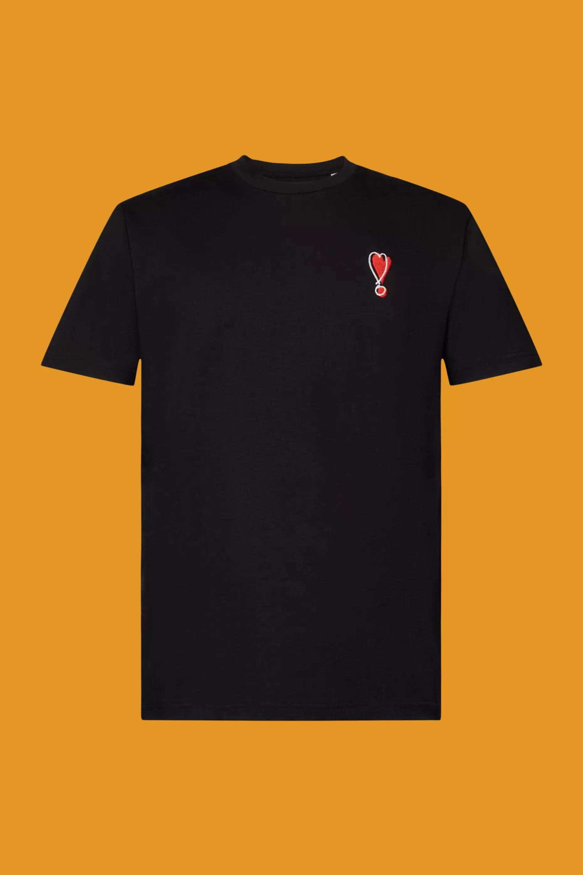 ESPRIT Sustainable cotton T-shirt with heart motif at our Online Shop * Sale Under $50