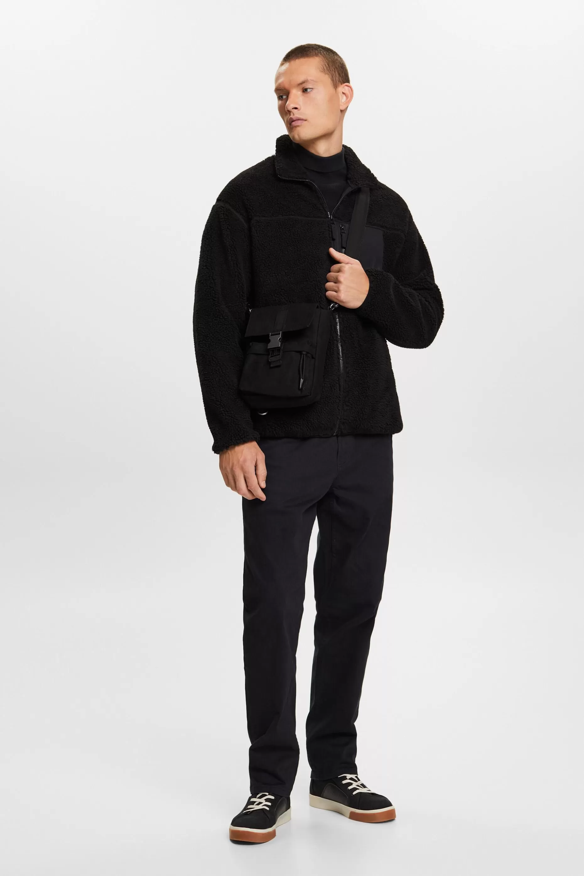 ESPRIT Teddy Fleece Jacket at our Online Shop *Men Jackets + Coats