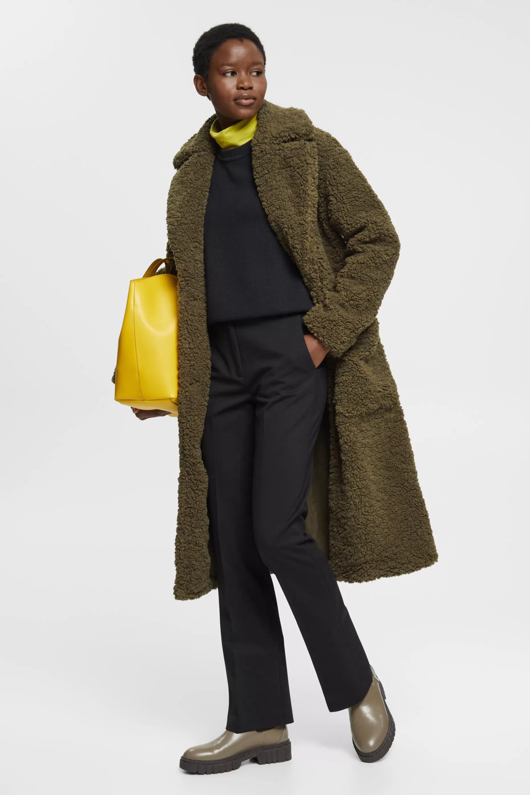 ESPRIT Teddy fur coat at our Online Shop *Women Jackets + Coats