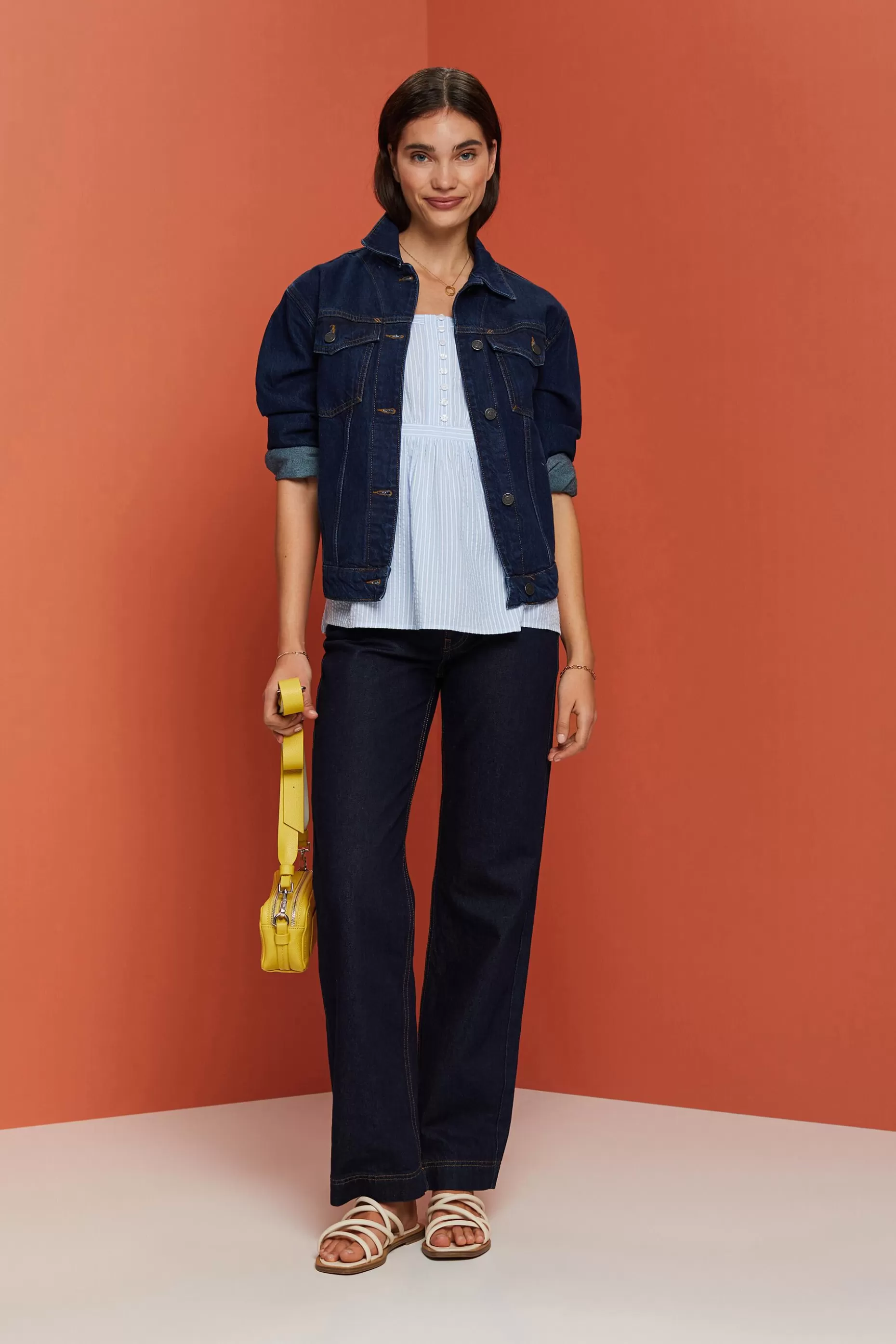 ESPRIT Textured cami top at our Online Shop *Women Shirts + Blouses