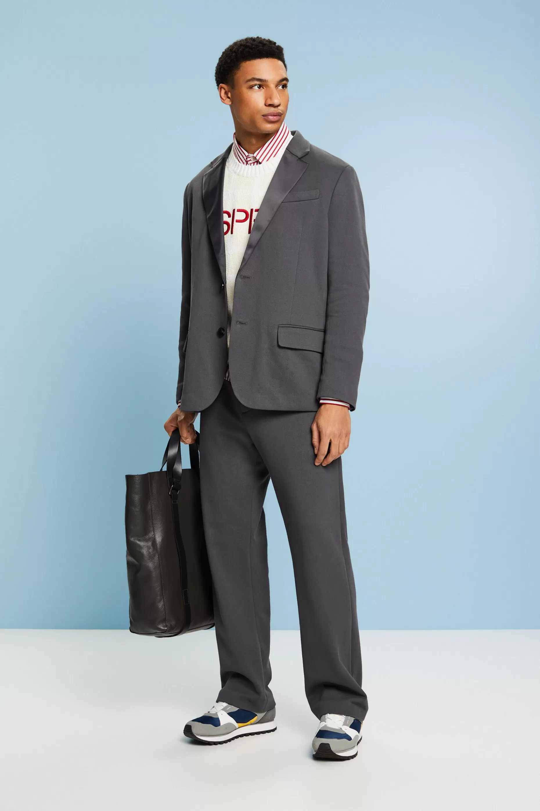 ESPRIT Textured Knit Blazer at our Online Shop *Men Premium Picks