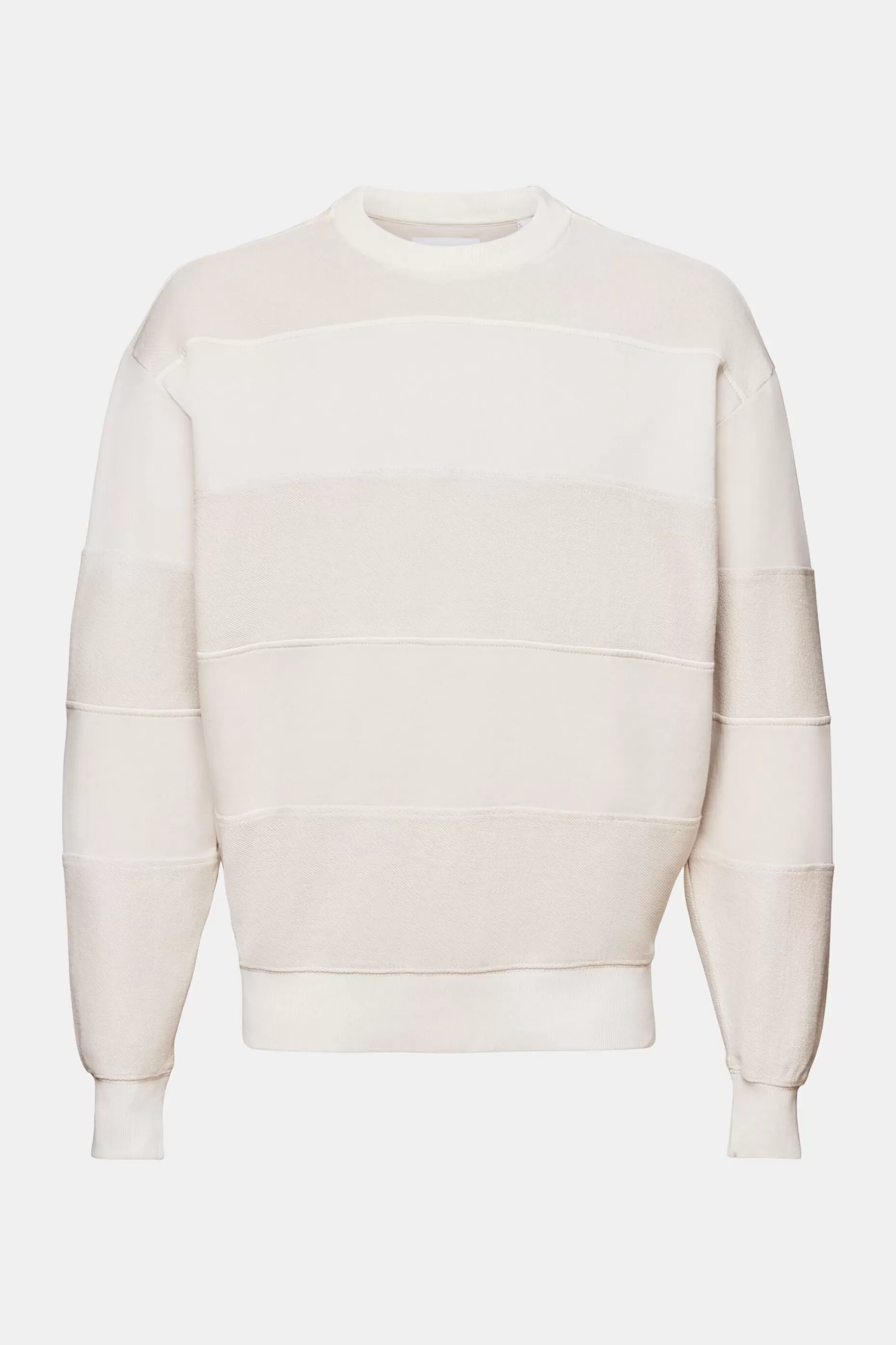 ESPRIT Textured Organic Cotton Sweatshirt at our Online Shop *Men Sweatshirts + Hoodies