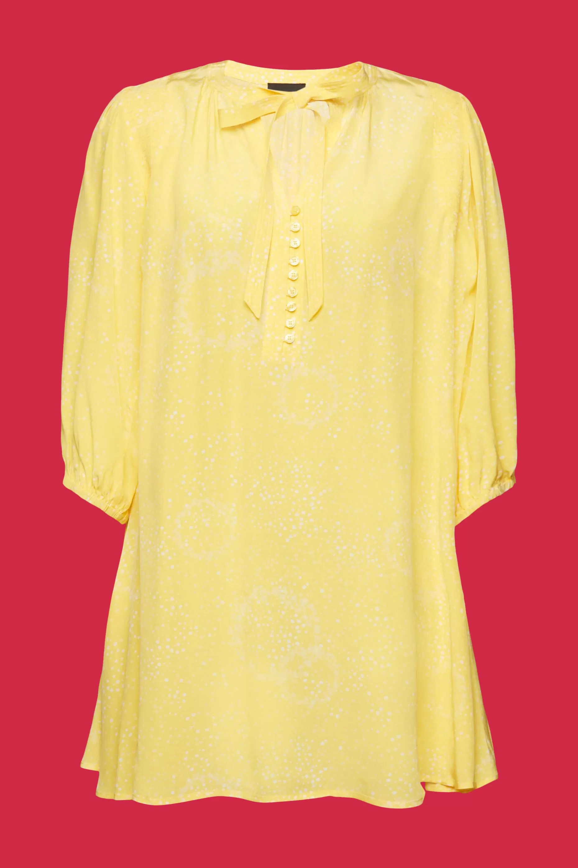 ESPRIT Tie Detail Printed Shift Dress at our Online Shop *Women Dresses + Jumpsuits