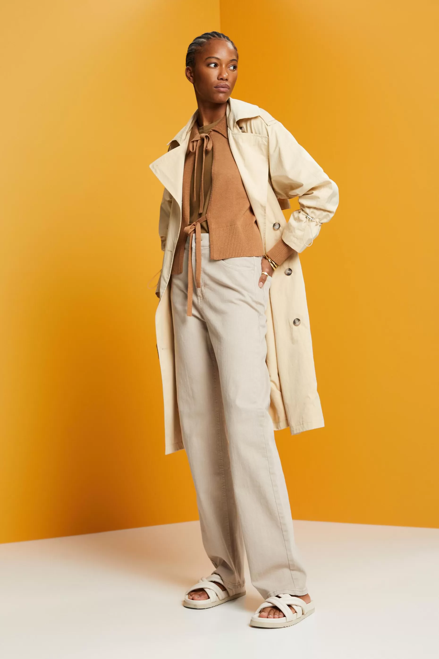 ESPRIT Tie front cardigan at our Online Shop *Women Sweaters