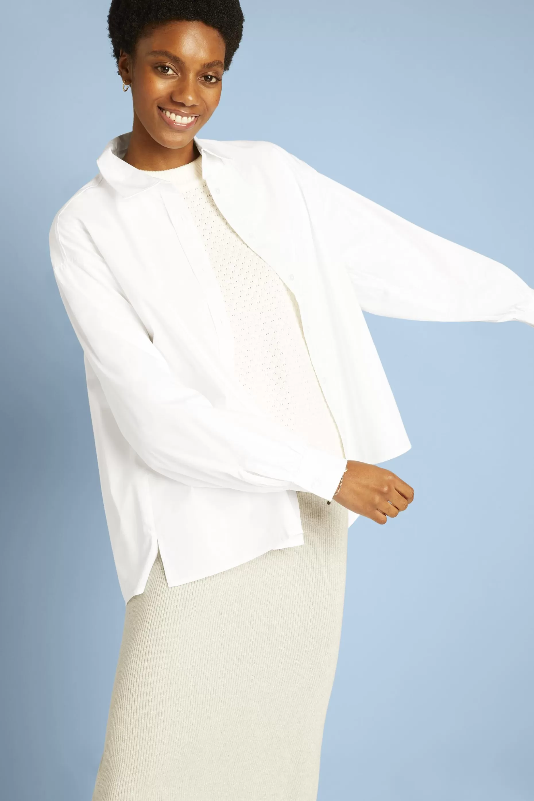 ESPRIT Tie-Back Shirt at our Online Shop *Women Shirts + Blouses