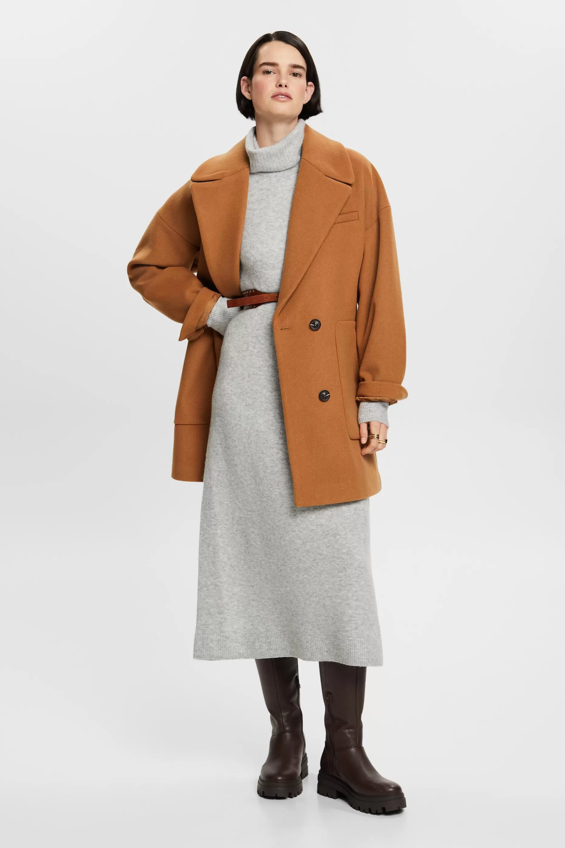 ESPRIT Turtleneck Midi Dress at our Online Shop *Boys Boys