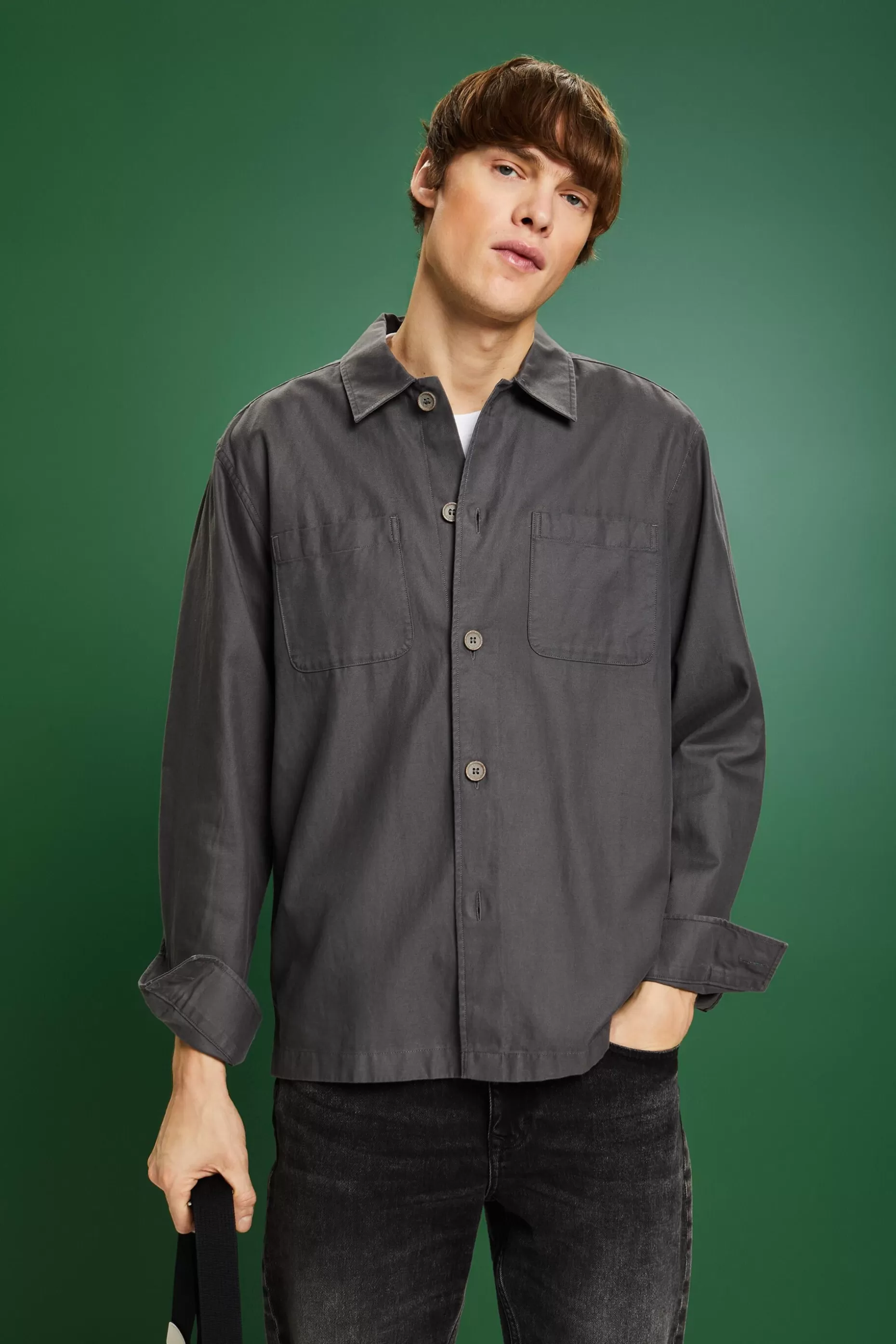 ESPRIT Twill Button Down Shirt at our Online Shop *Boys Boys