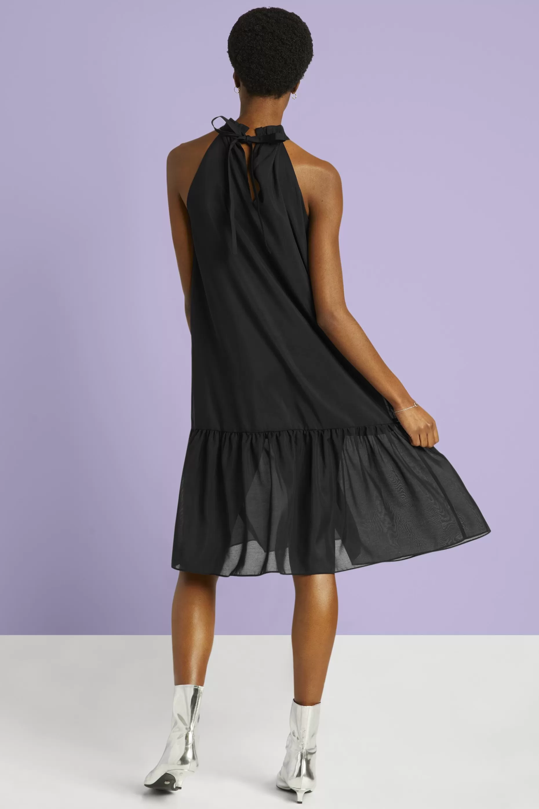 ESPRIT Twill Halter Neck Shift Dress at our Online Shop *Women Dresses + Jumpsuits