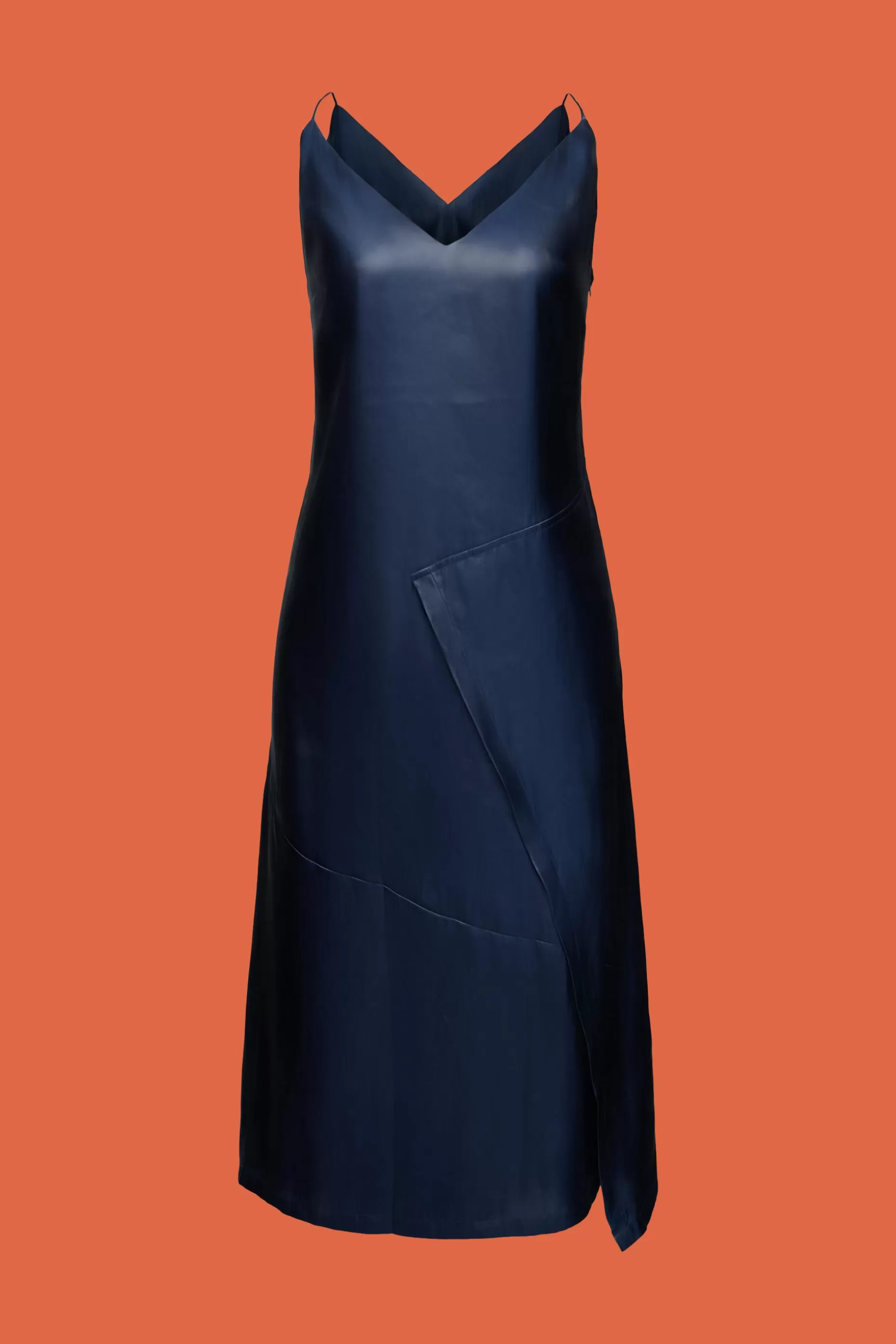 ESPRIT Twisted back metallic slip dress at our Online Shop *Women Dresses + Jumpsuits