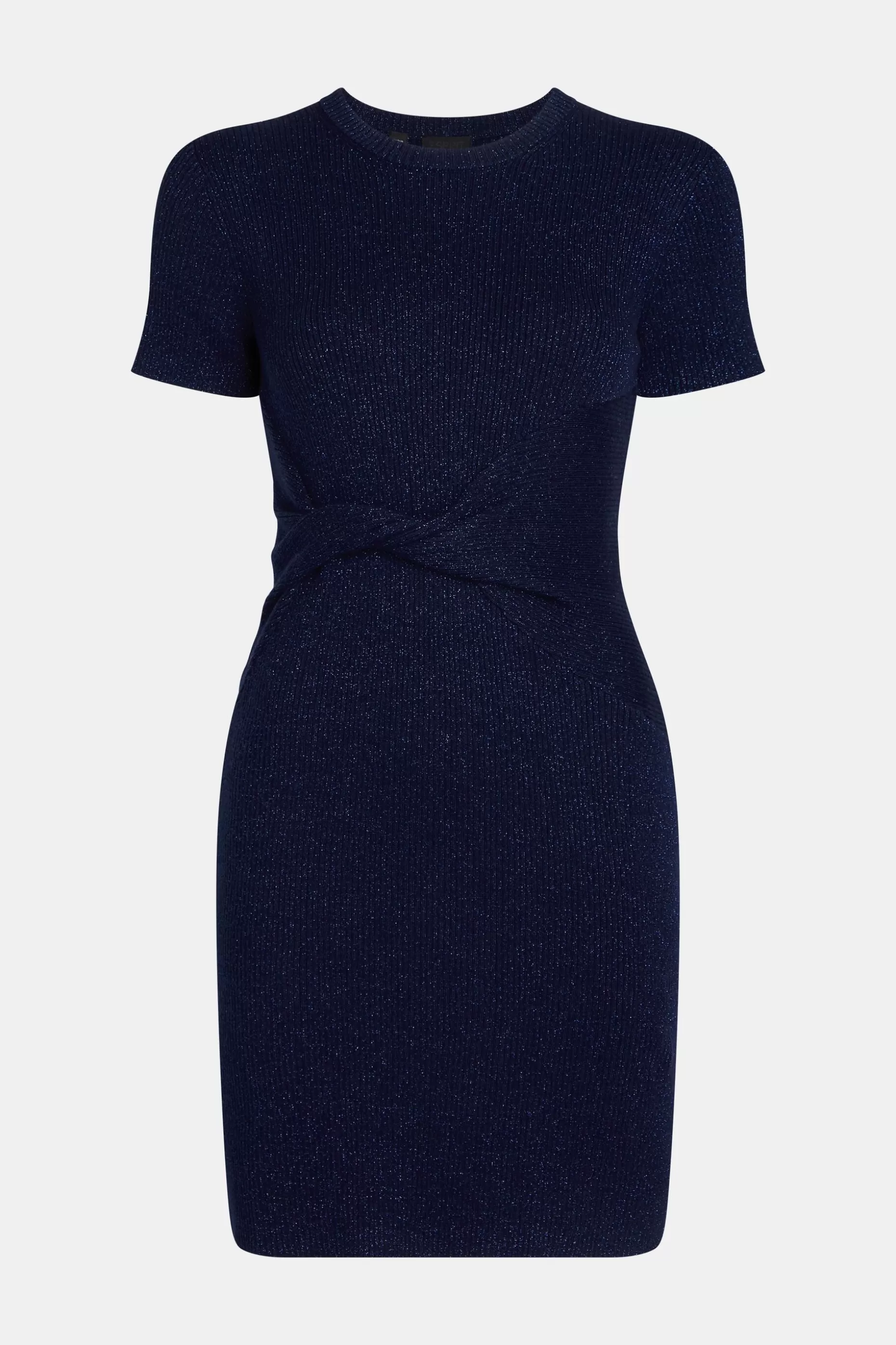 ESPRIT Twisted waist metallic ribbed dress at our Online Shop *Women Dresses + Jumpsuits