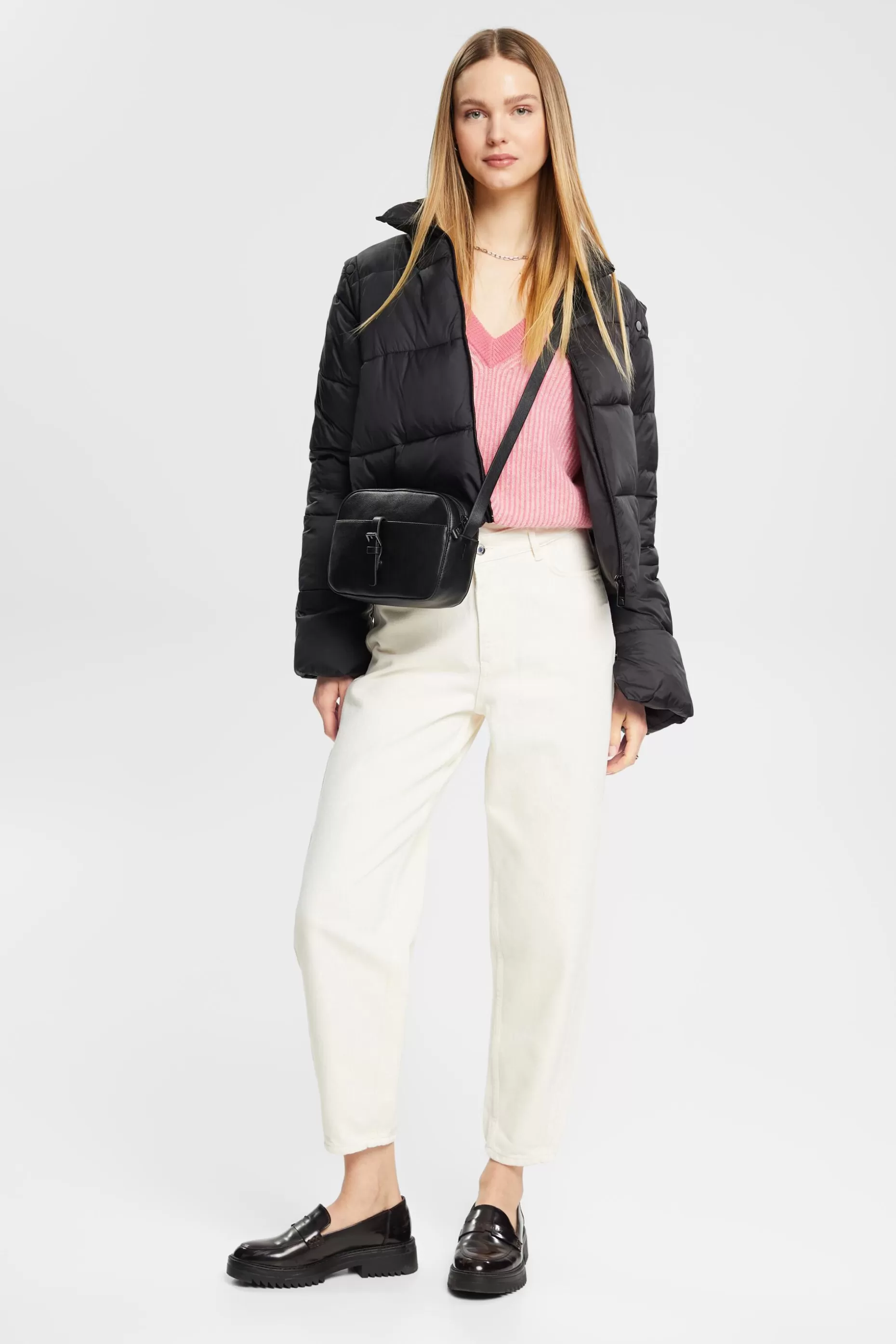 ESPRIT Two-tone jumper with alpaca at our Online Shop *Women Sweaters