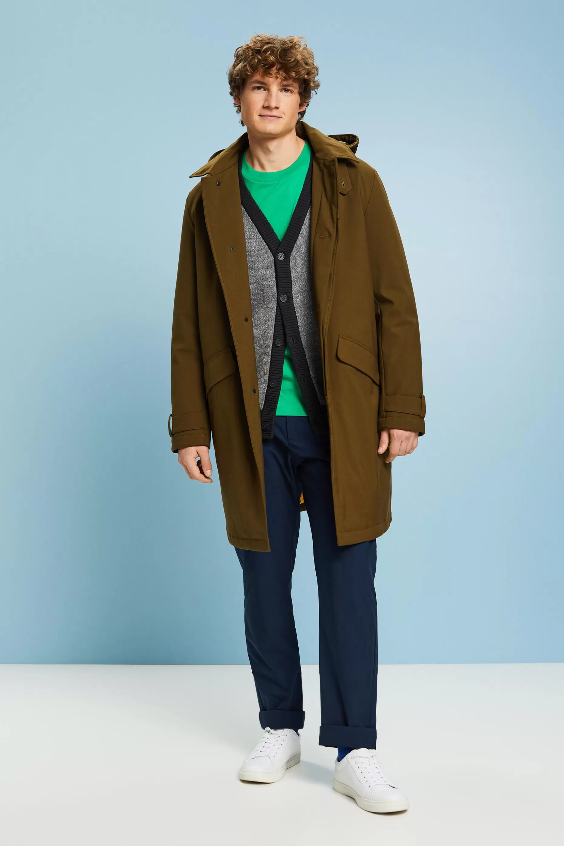 ESPRIT Two-Tone V-Neck Sweater at our Online Shop *Boys Boys