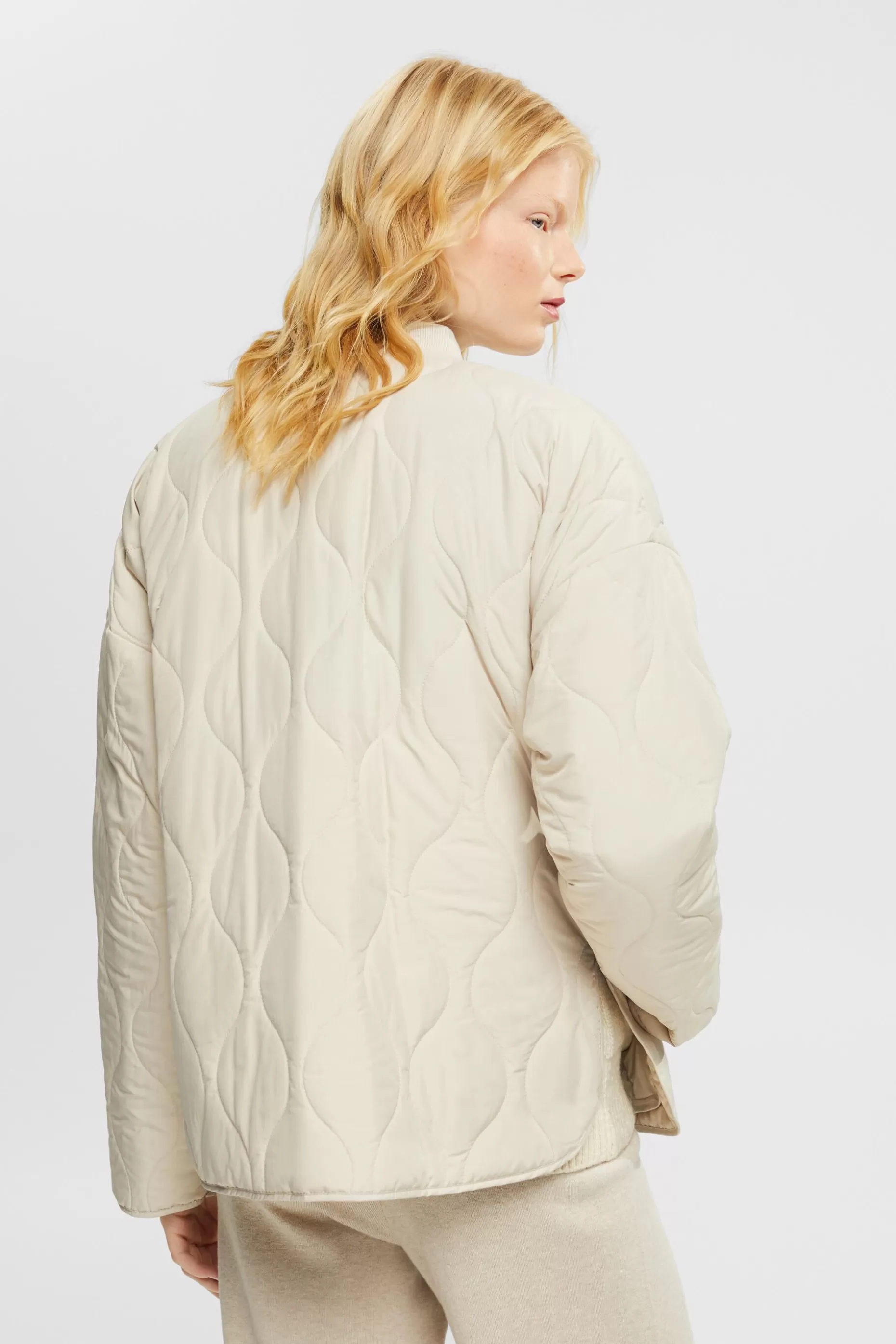 ESPRIT Ultra lightweight quilted bomber jacket at our Online Shop *Women Clearance 60%-70% Off