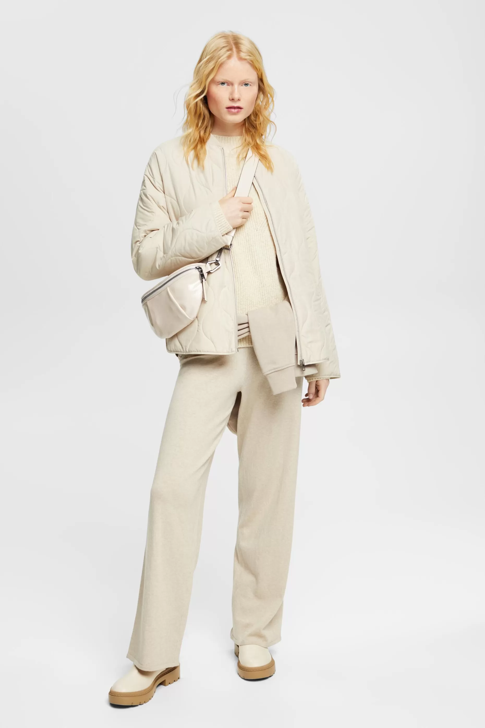 ESPRIT Ultra lightweight quilted bomber jacket at our Online Shop *Women Jackets + Coats