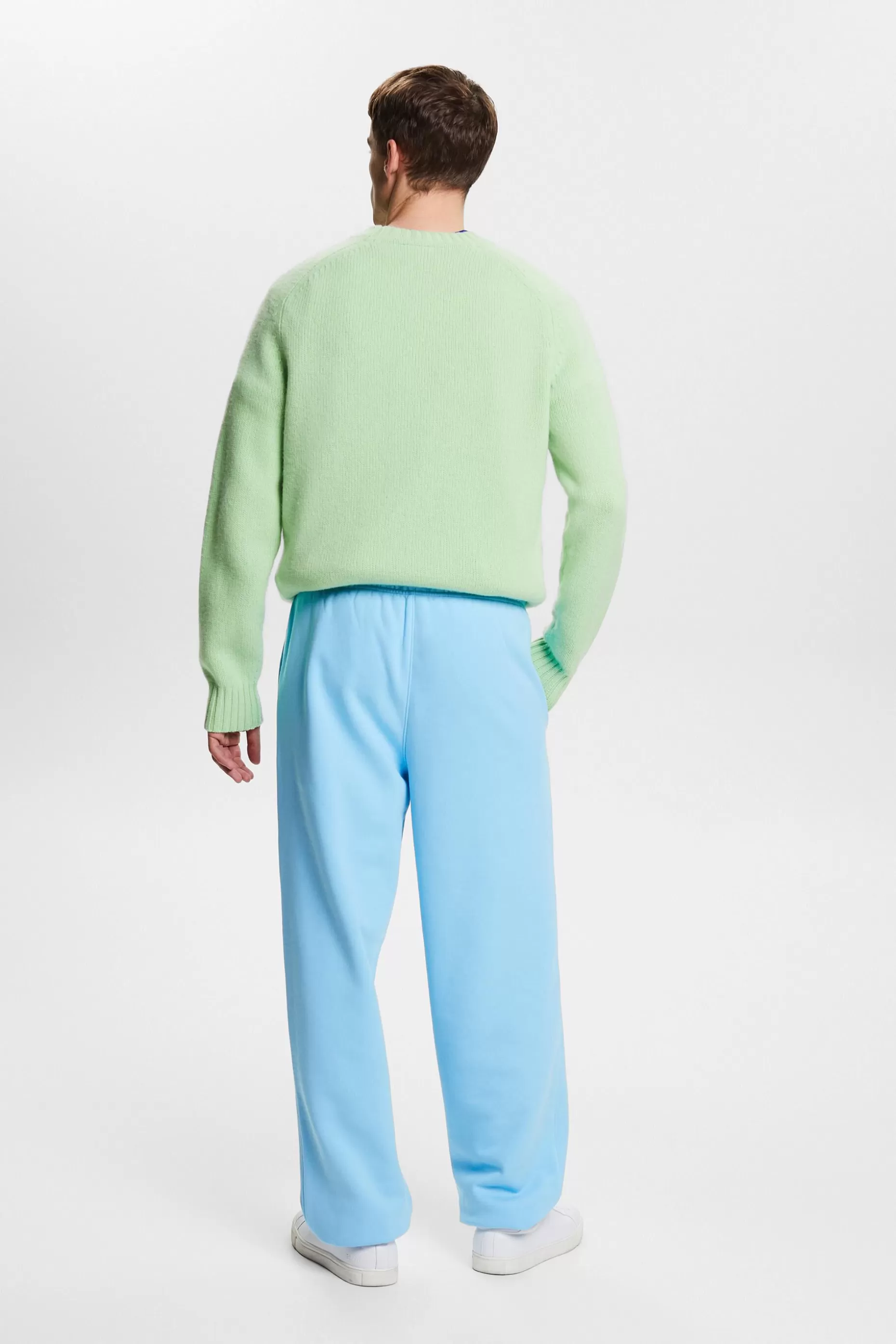 ESPRIT Unisex Cotton Fleece Logo Joggers at our Online Shop *Men Pants + Joggers