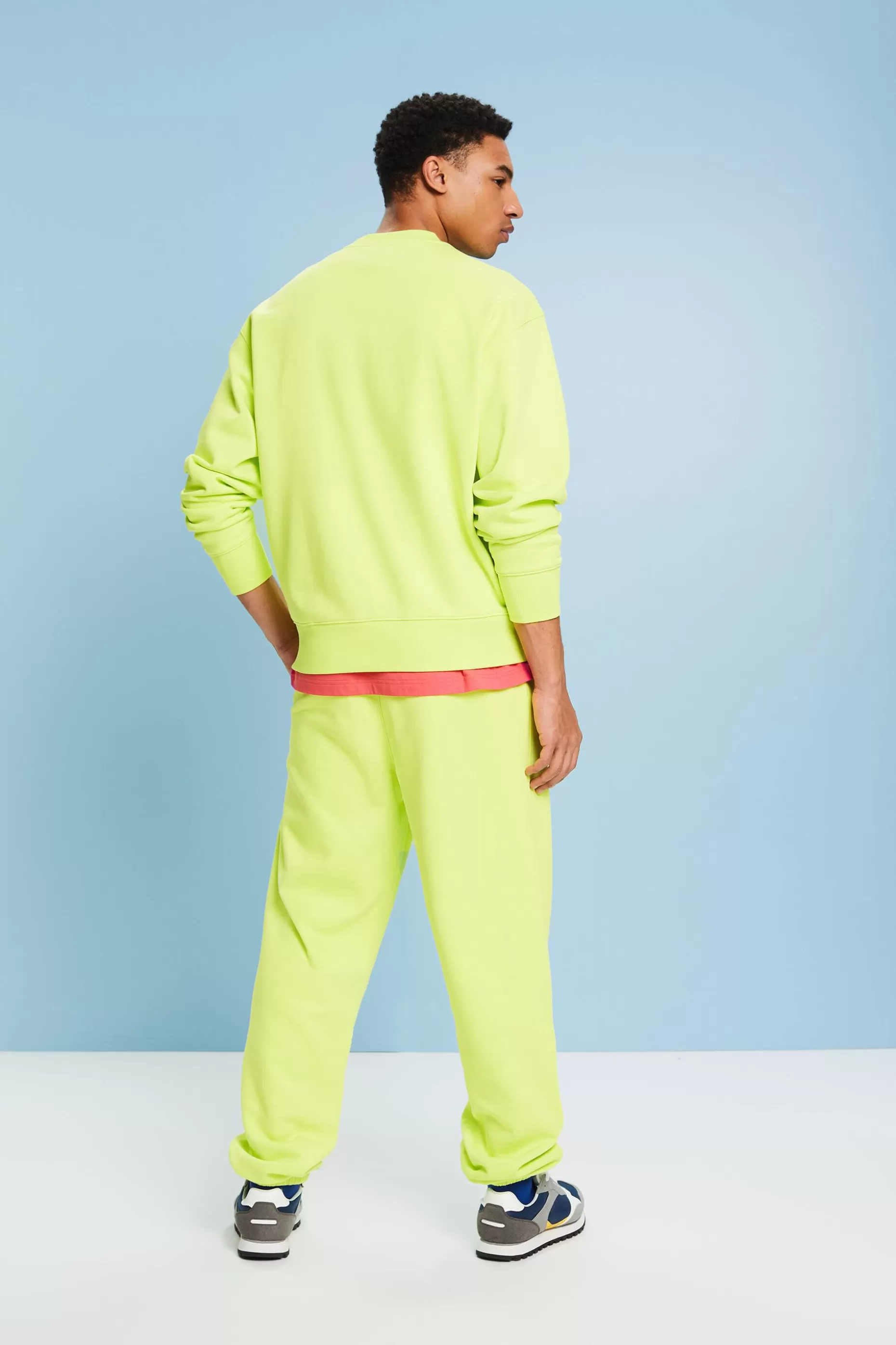 ESPRIT Unisex Cotton Fleece Logo Joggers at our Online Shop *Women Pants + Joggers