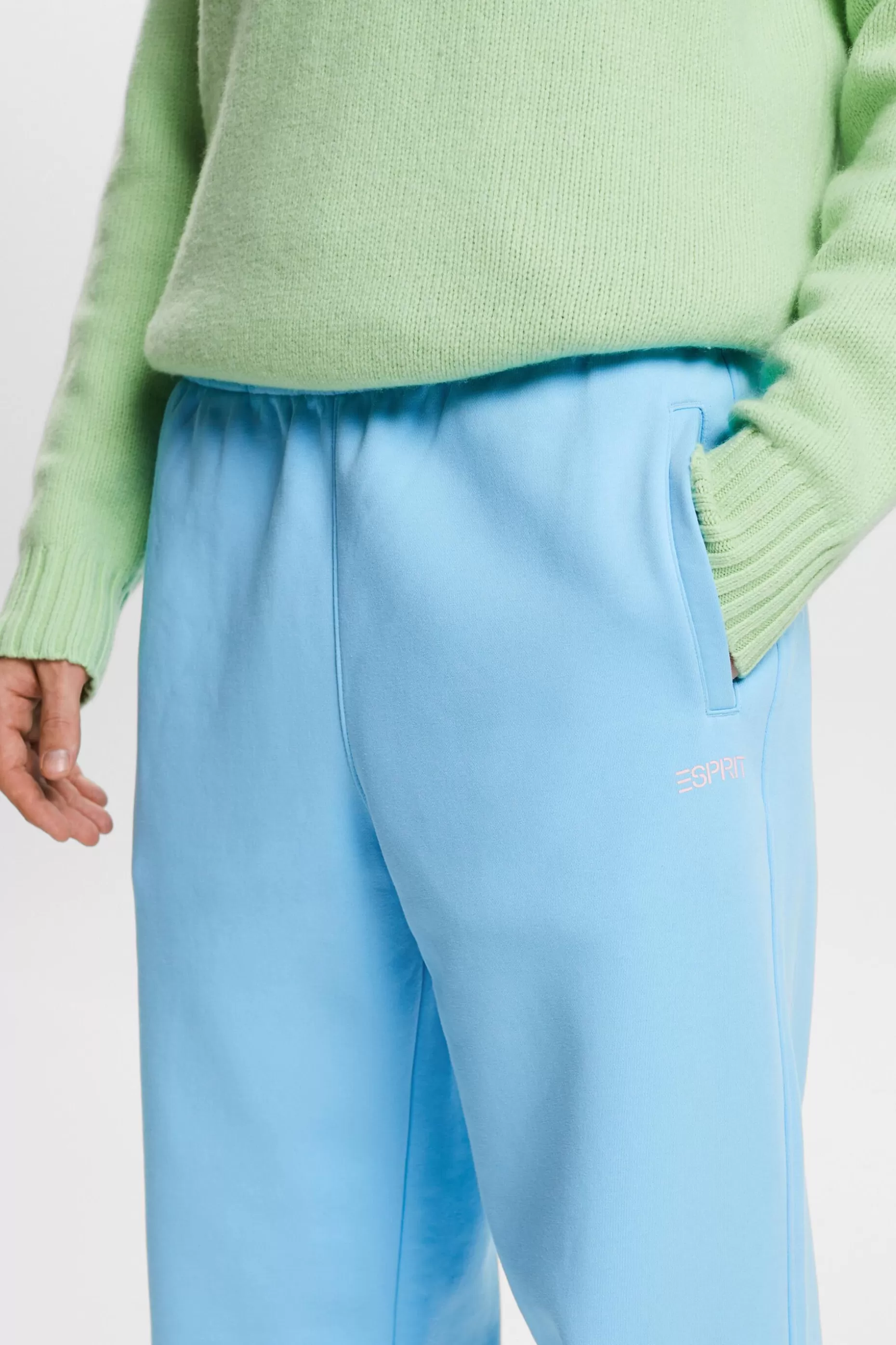 ESPRIT Unisex Cotton Fleece Logo Joggers at our Online Shop *Women Pants + Joggers