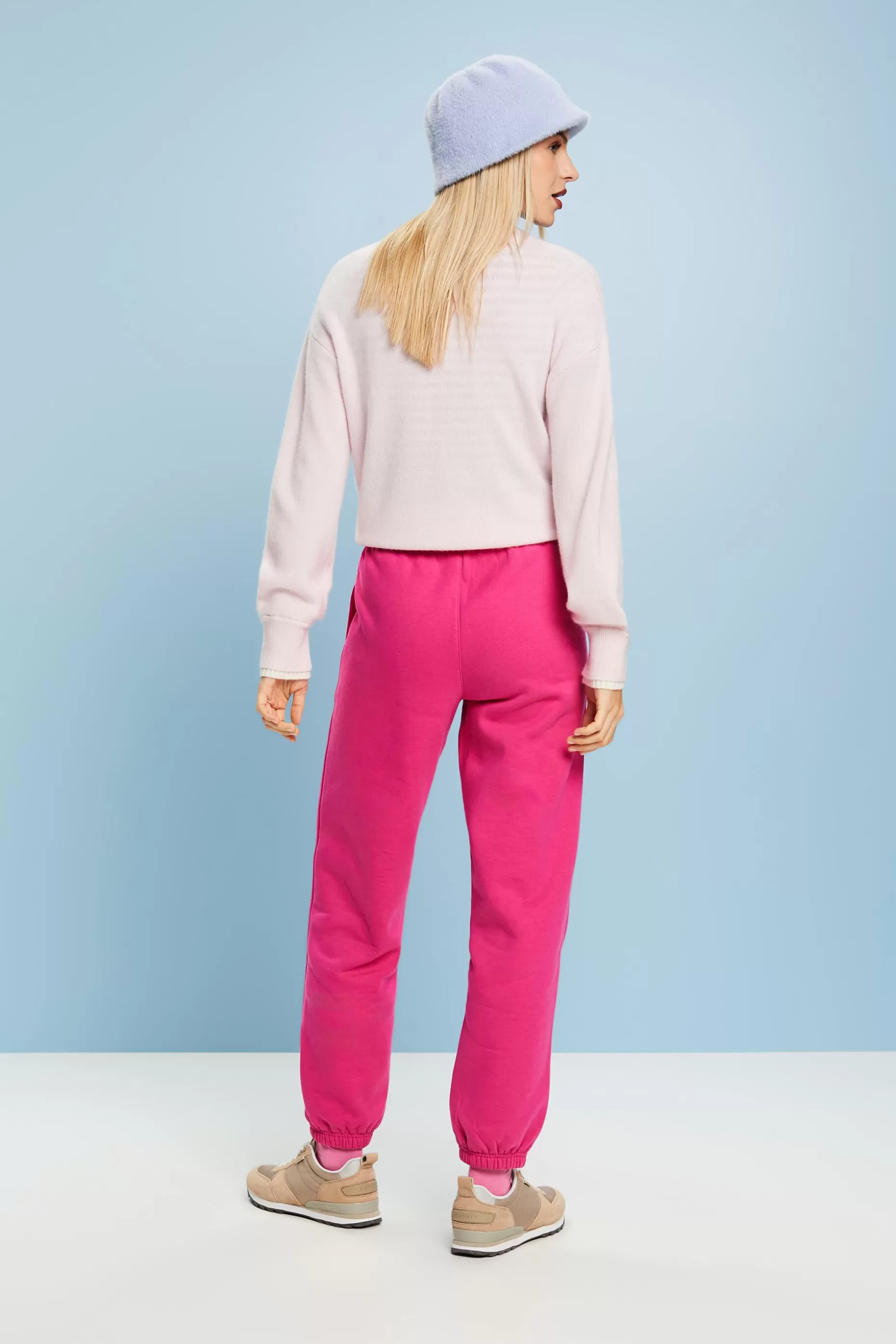 ESPRIT Unisex Cotton Fleece Logo Sweatpants at our Online Shop *Men Mini Me