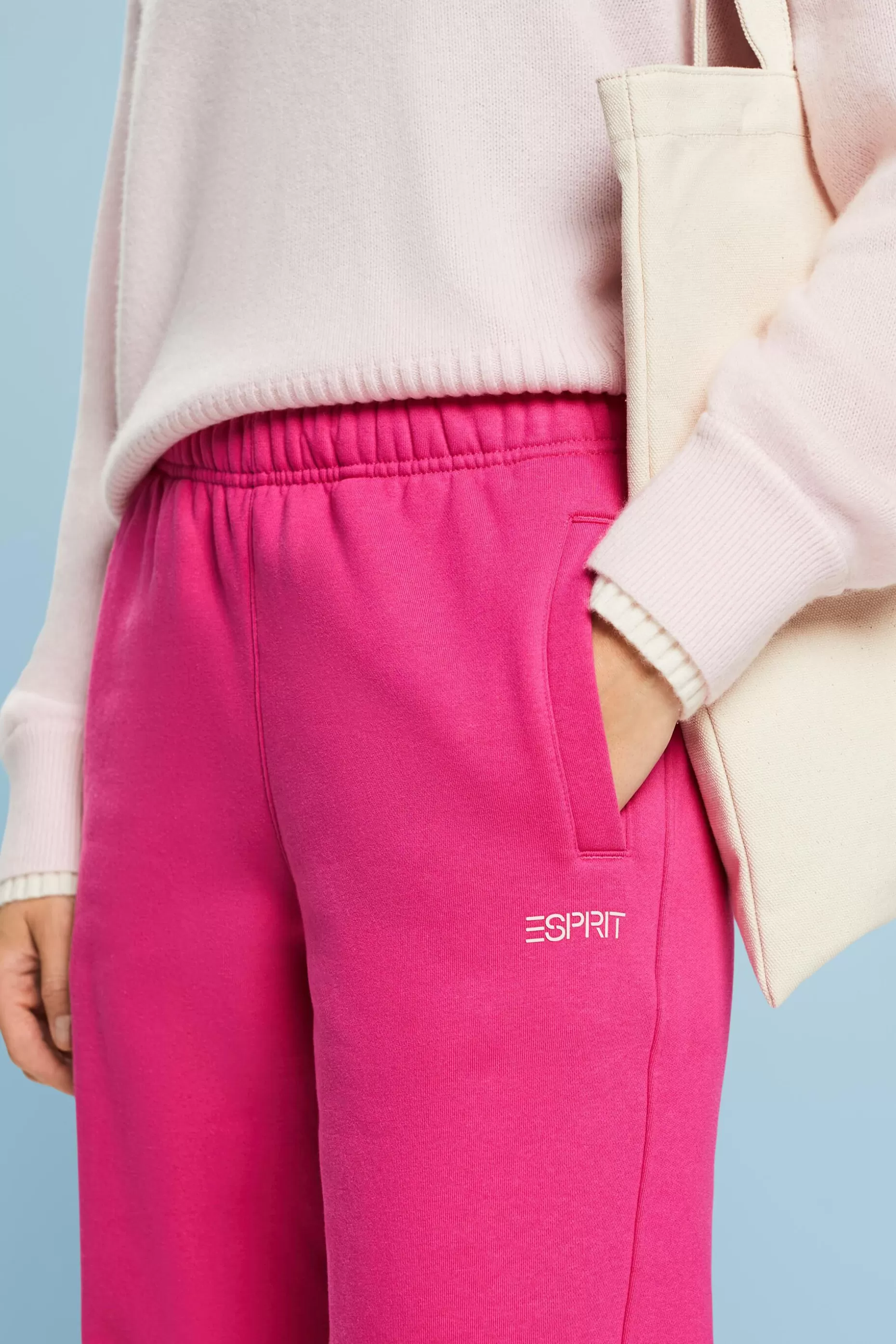 ESPRIT Unisex Cotton Fleece Logo Sweatpants at our Online Shop *Men Mini Me